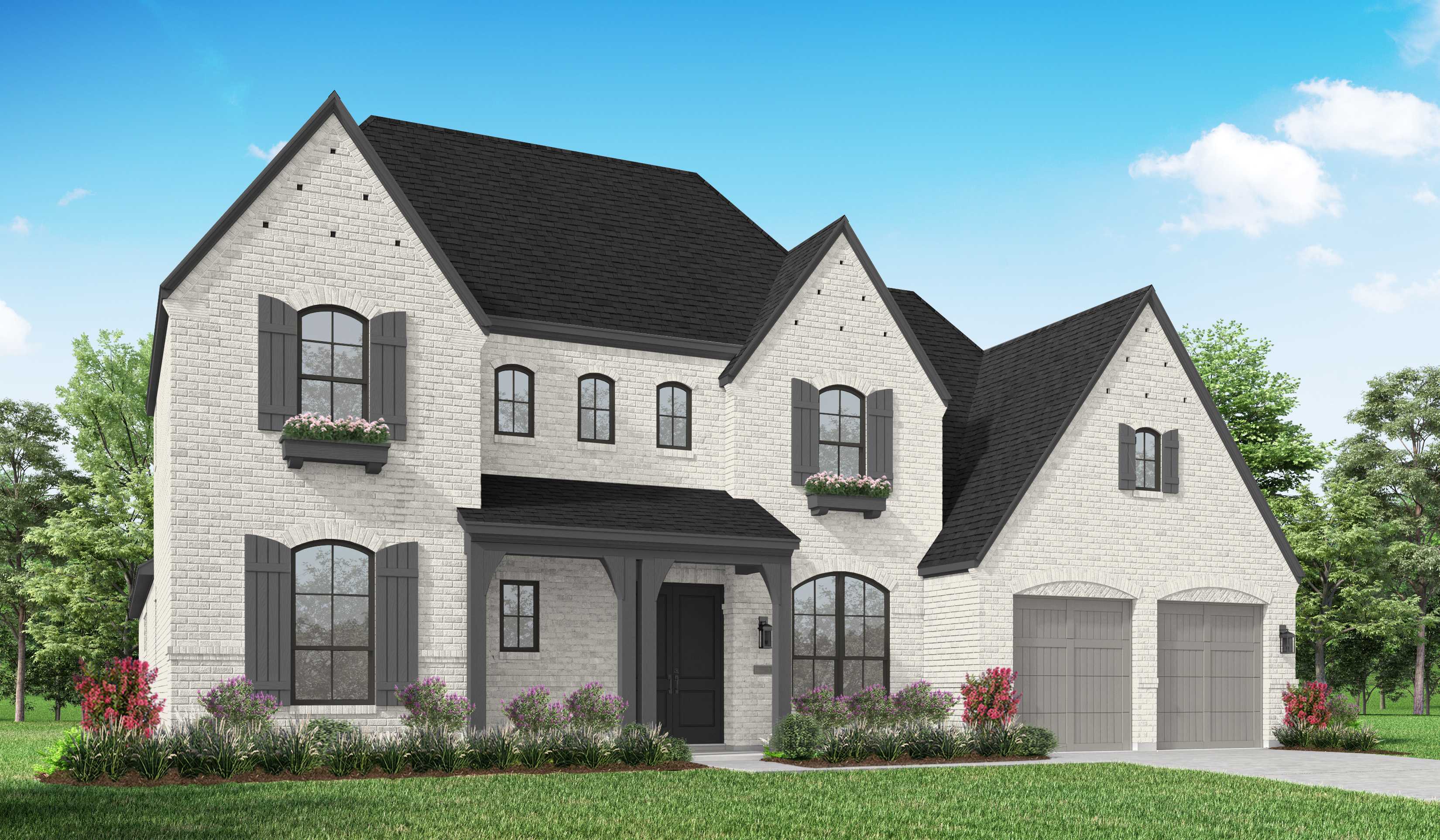 Plan Palermo - Parten: 75ft. lots: Austin, Texas - Highland Homes