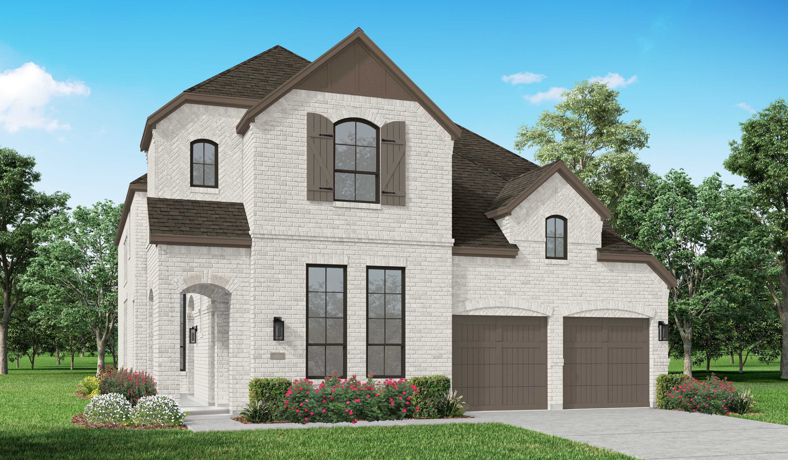 Plan 566 - Star Trail: 55ft. lots: Prosper, Texas - Highland Homes