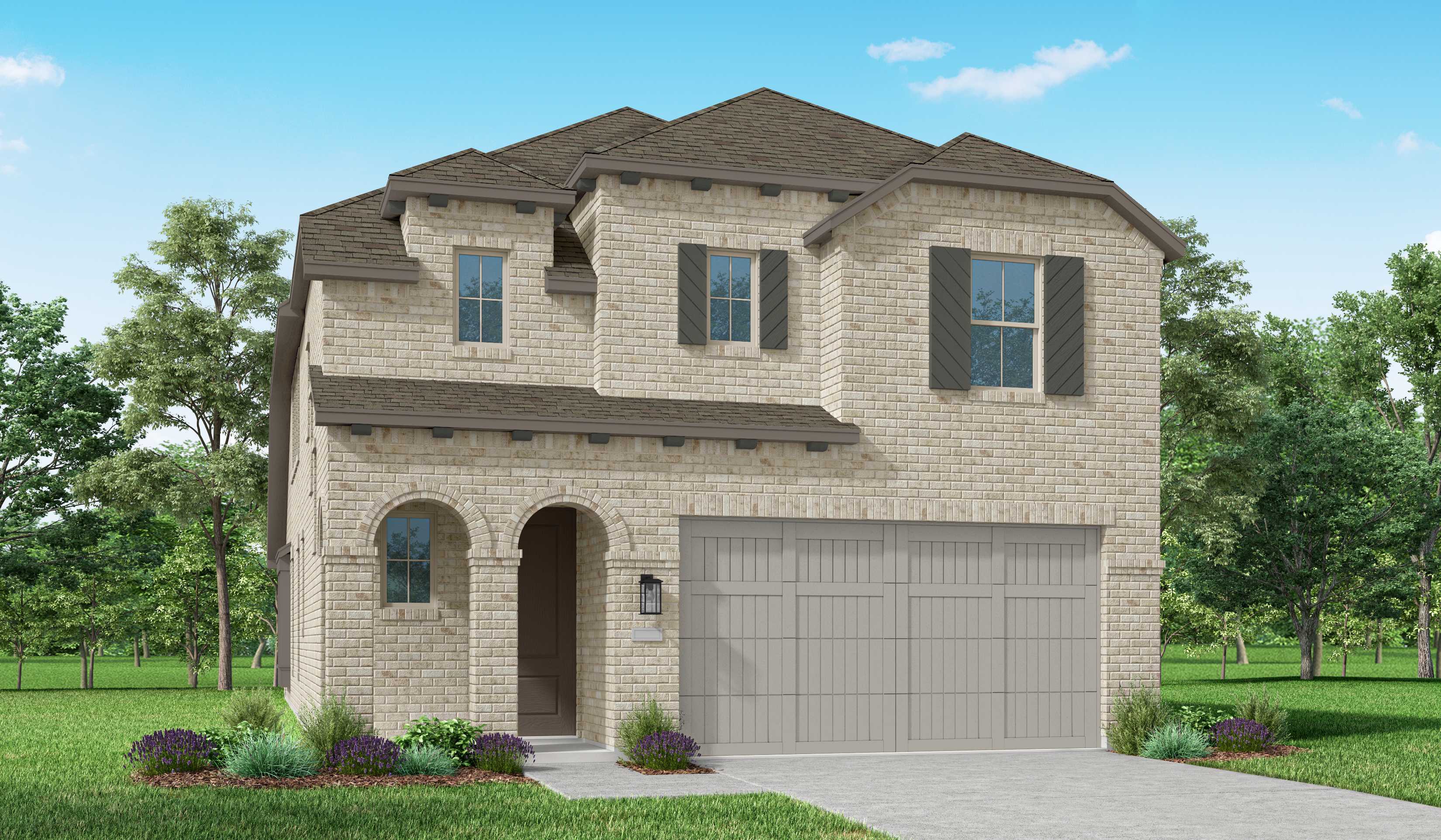 Plan Lincoln - Pomona: 42ft. lots: Manvel, Texas - Highland Homes