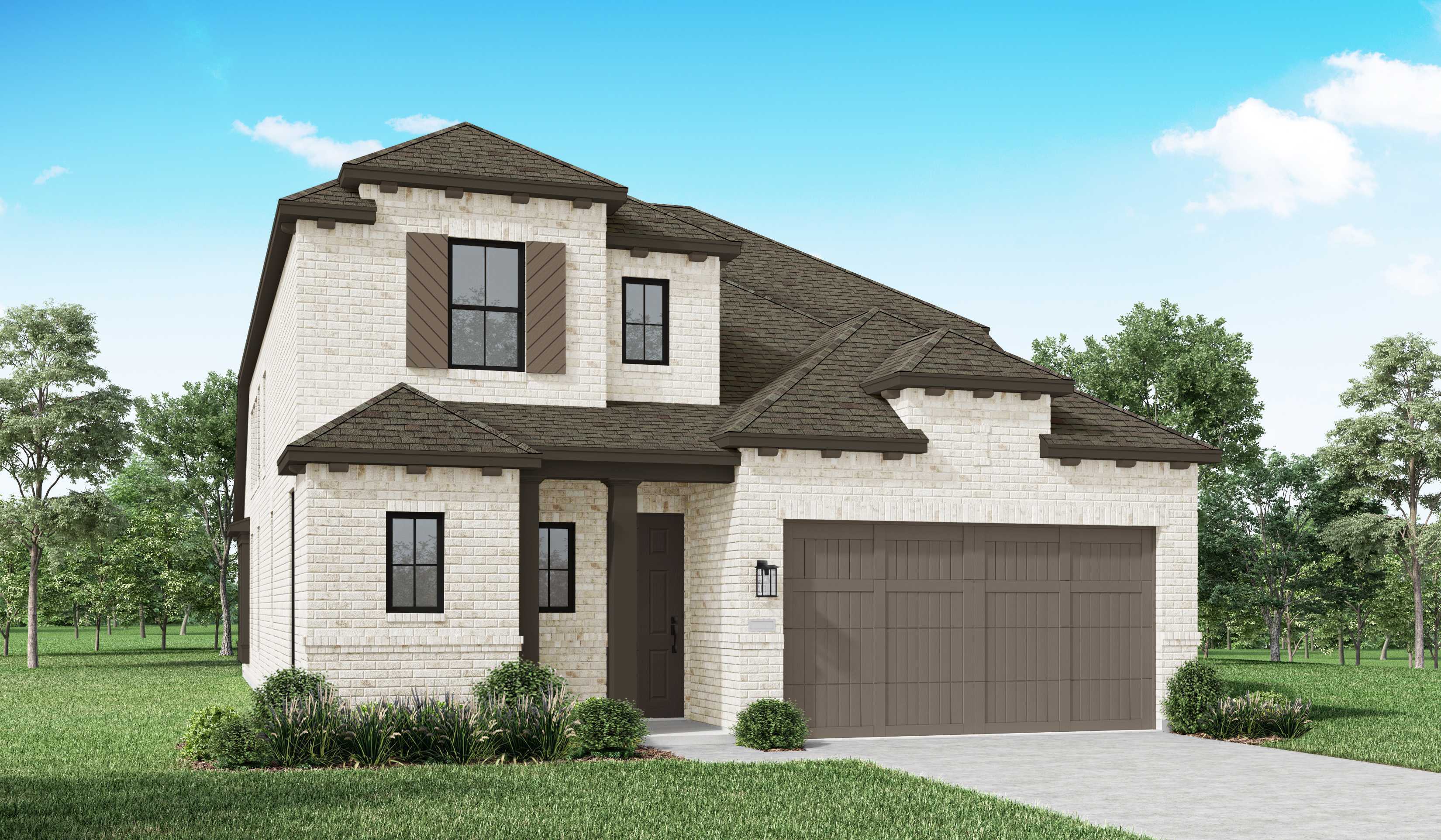 Plan McLaren - Santa Rita Ranch: 40-45ft. lots: Liberty Hill, Texas - Highland Homes