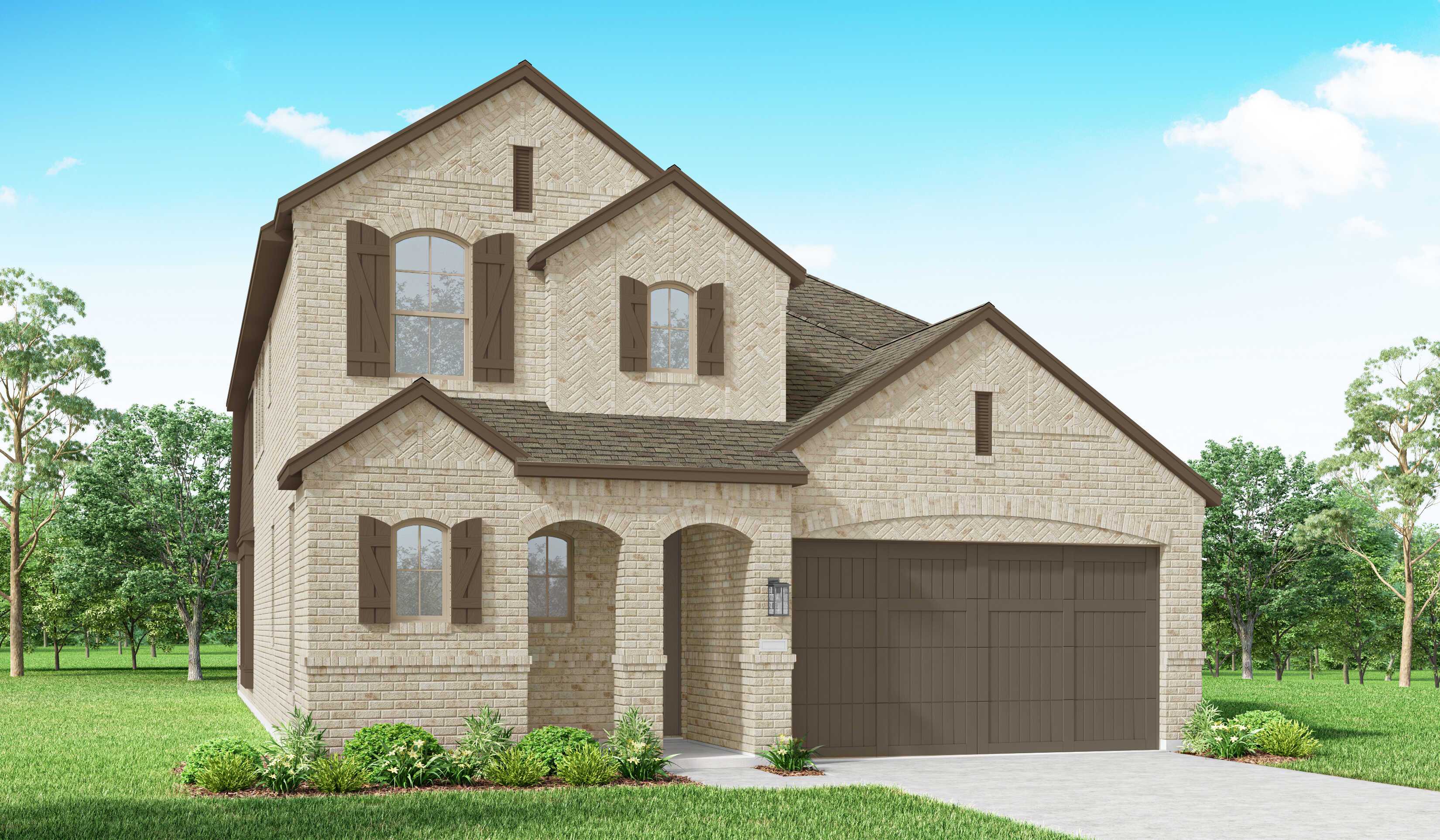 Plan Panamera - Thompson Farms: 50ft. lots: Van Alstyne, Texas - Highland Homes