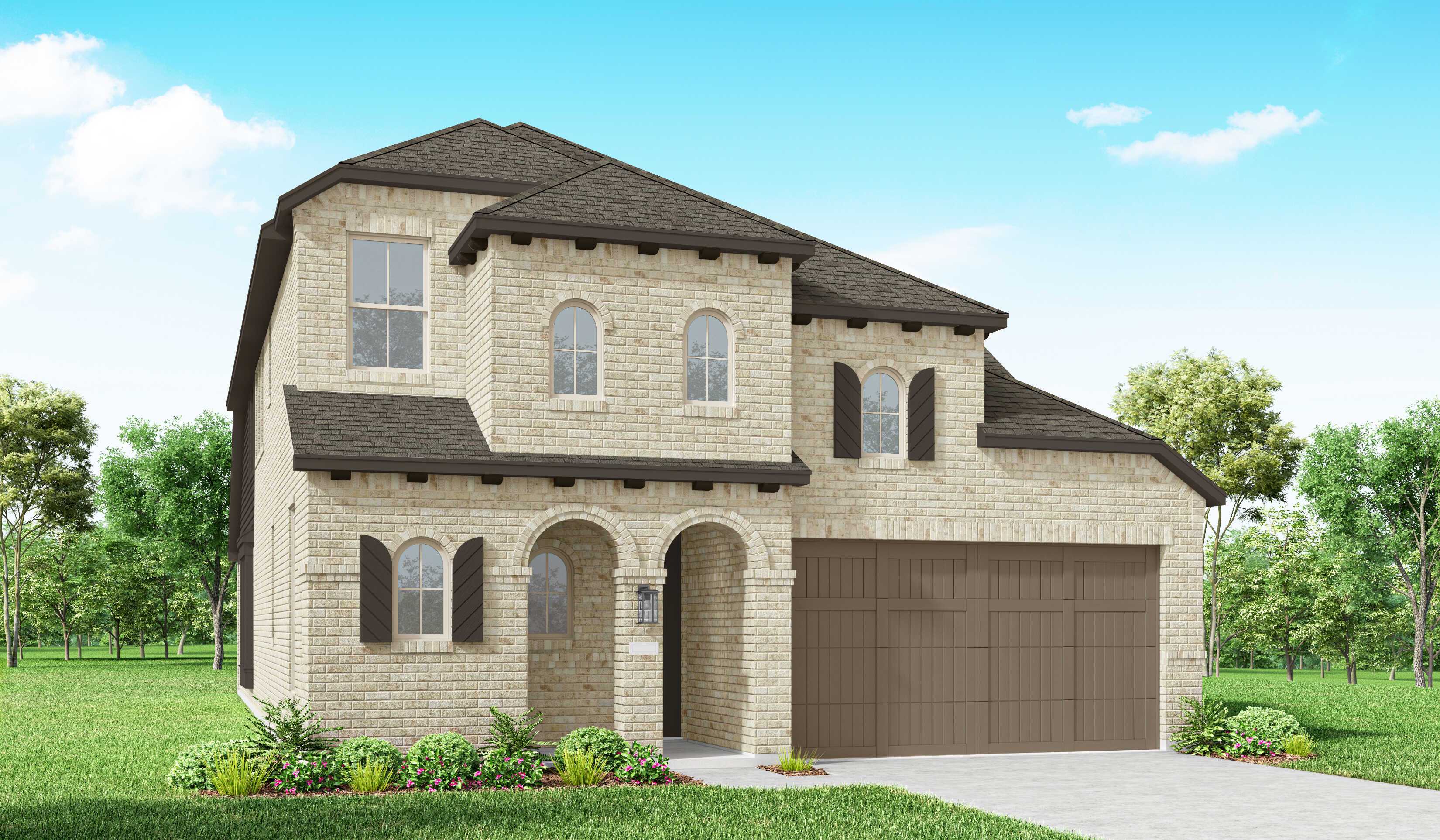 Plan Panamera - Davis Ranch: 45ft. lots: San Antonio, Texas - Highland Homes