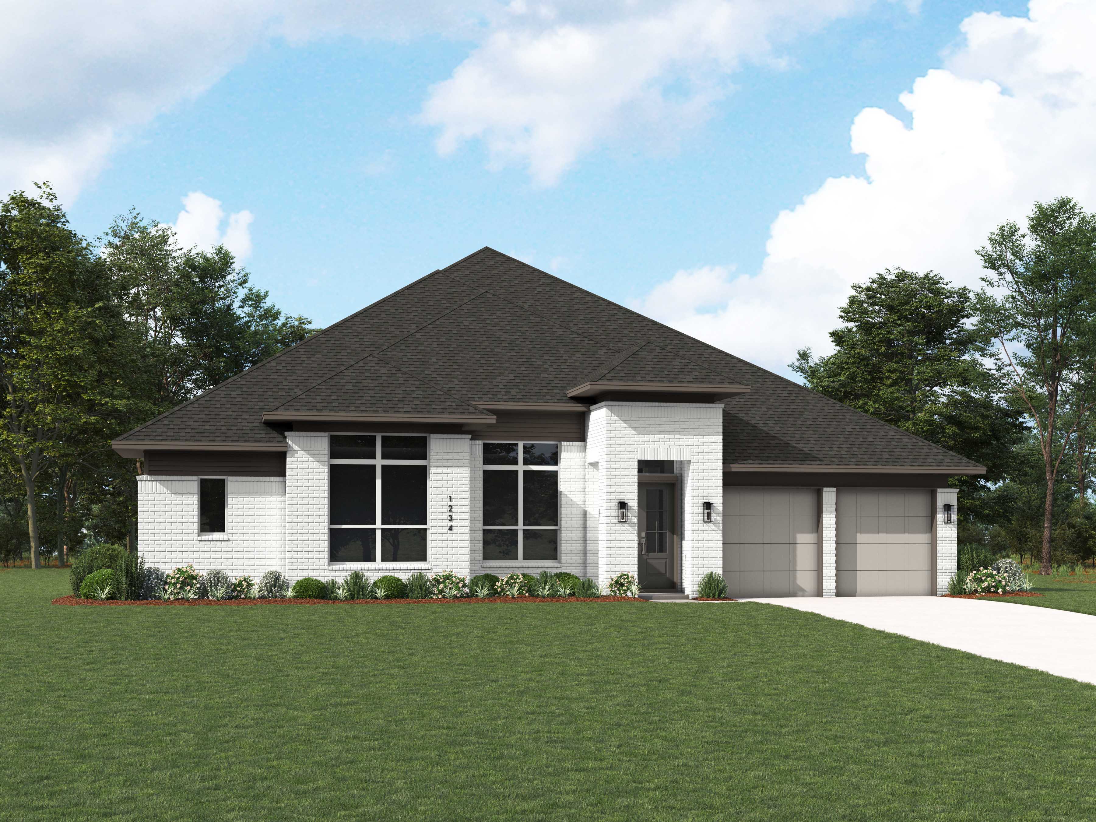 Plan Barletta - Cambridge Crossing: 74ft. lots: Celina, Texas - Highland Homes