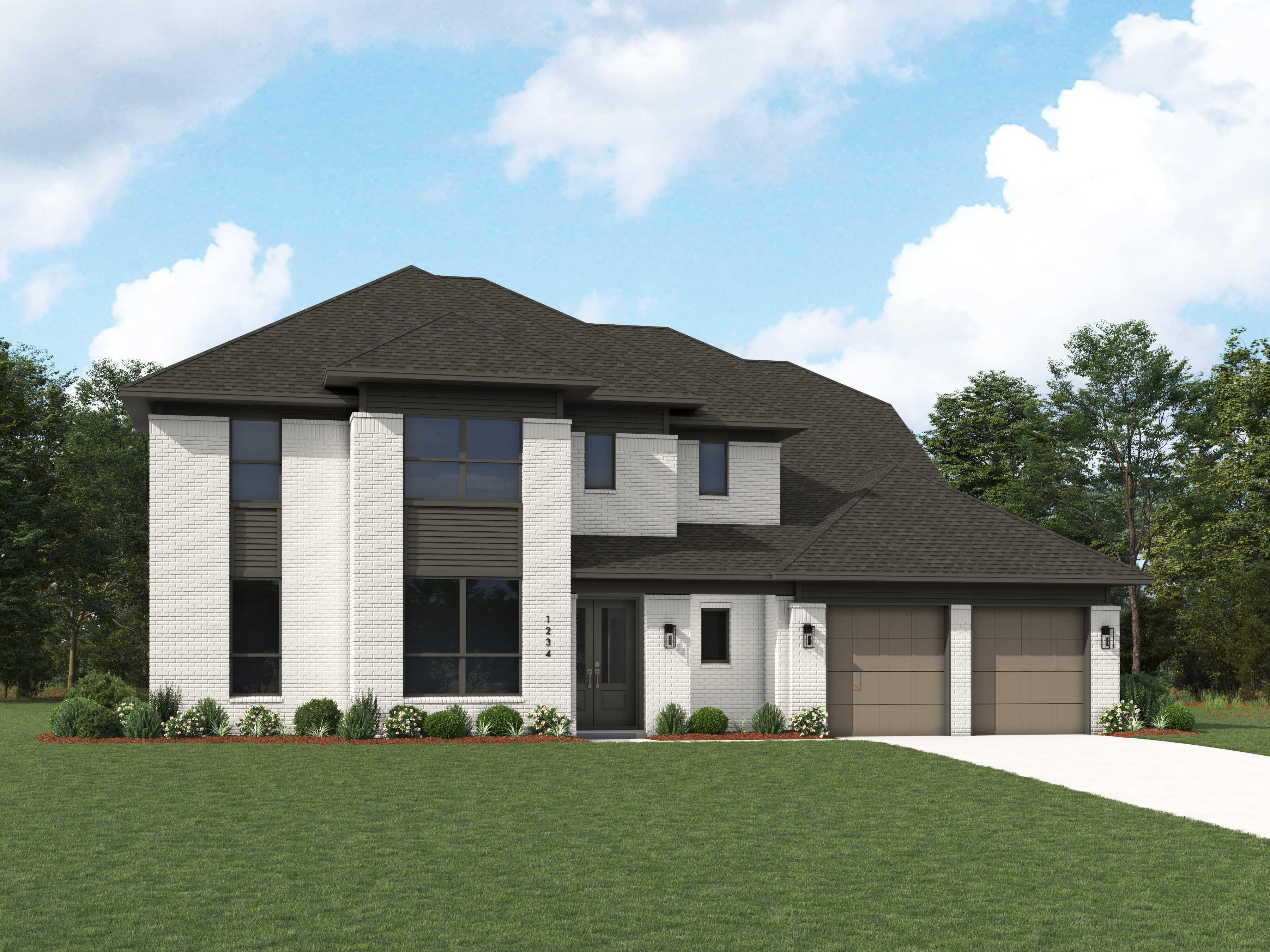 Plan Ravenna - La Cima: 70ft. lots: San Marcos, Texas - Highland Homes