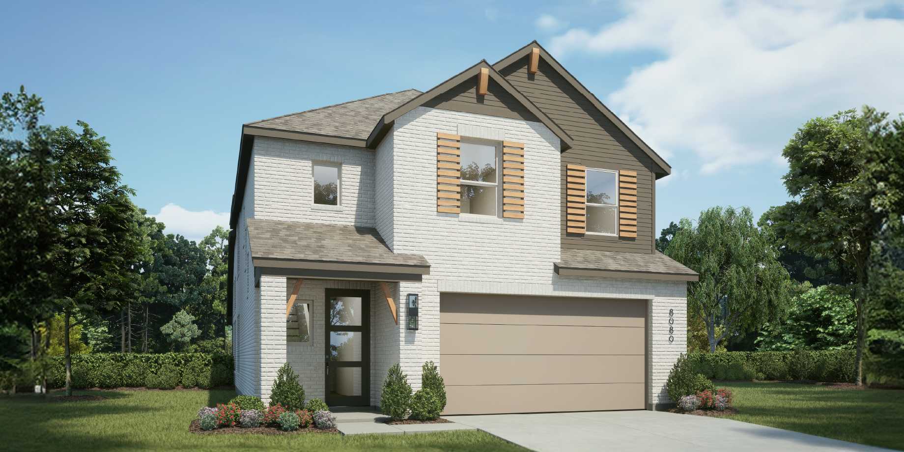 Plan Botticelli - Heritage Ranch: 40ft. lots: Sherman, Texas - Highland Homes