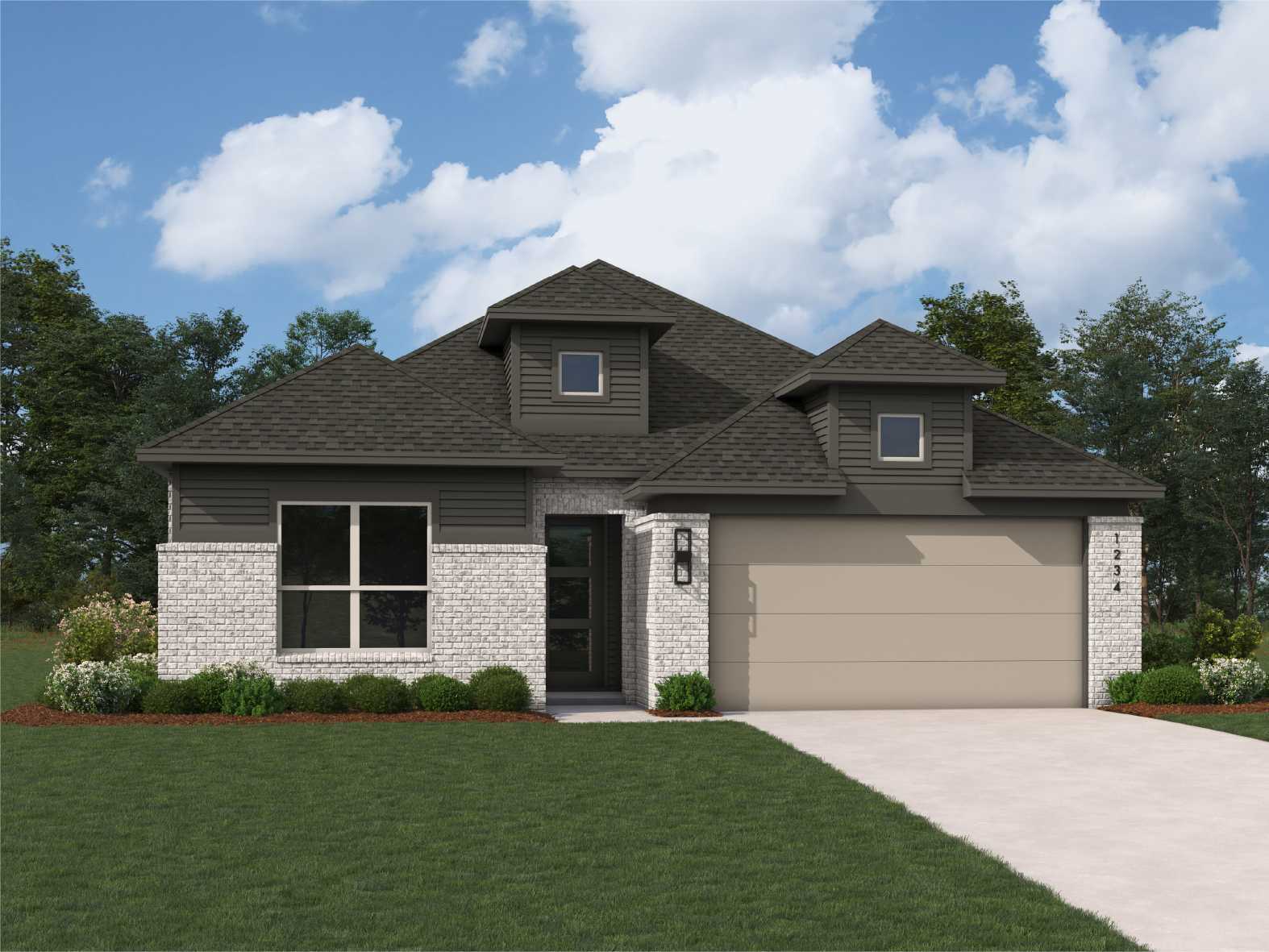 Plan Monet - Heritage Ranch: 50ft. lots: Sherman, Texas - Highland Homes