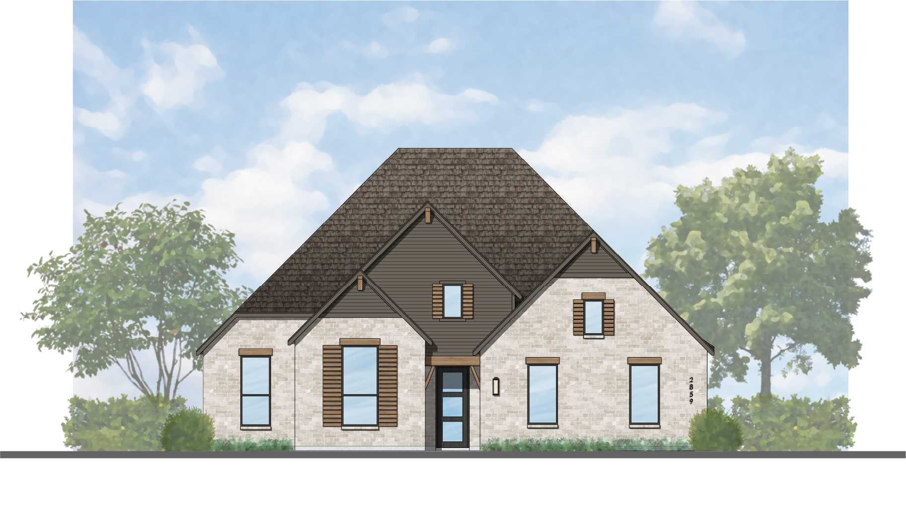 Plan Chesterfield G - Canyon Creek Estates: Sherman, Texas - Highland Homes