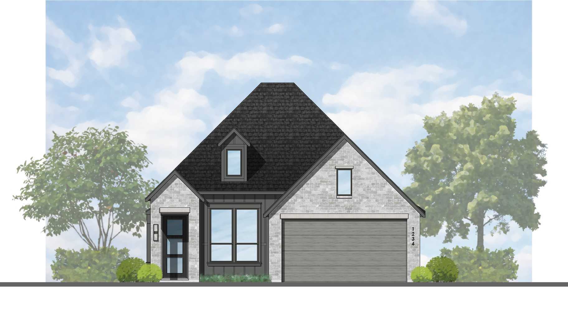 Plan Aston - Treeline: Justin, Texas - Highland Homes