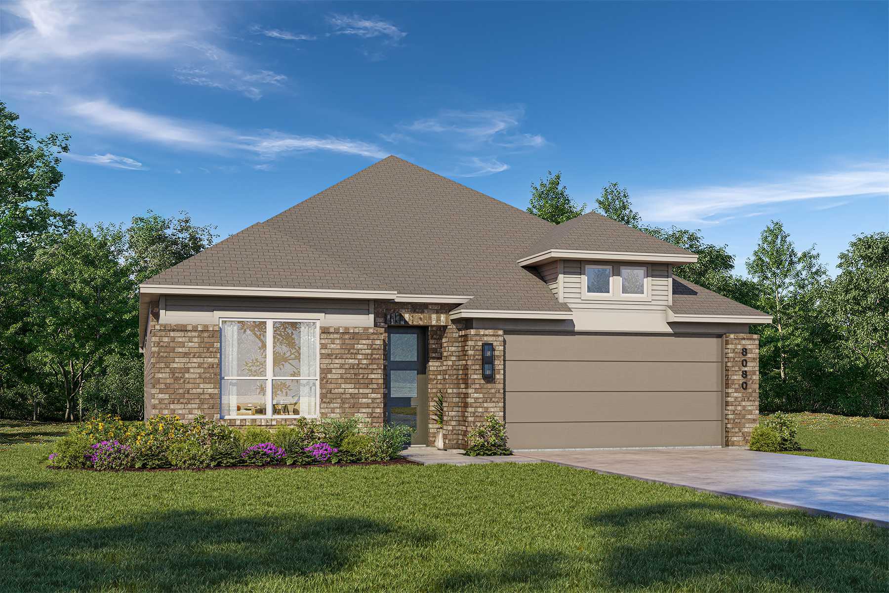 Plan Weston - Parkside Peninsula: Georgetown, Texas - Highland Homes