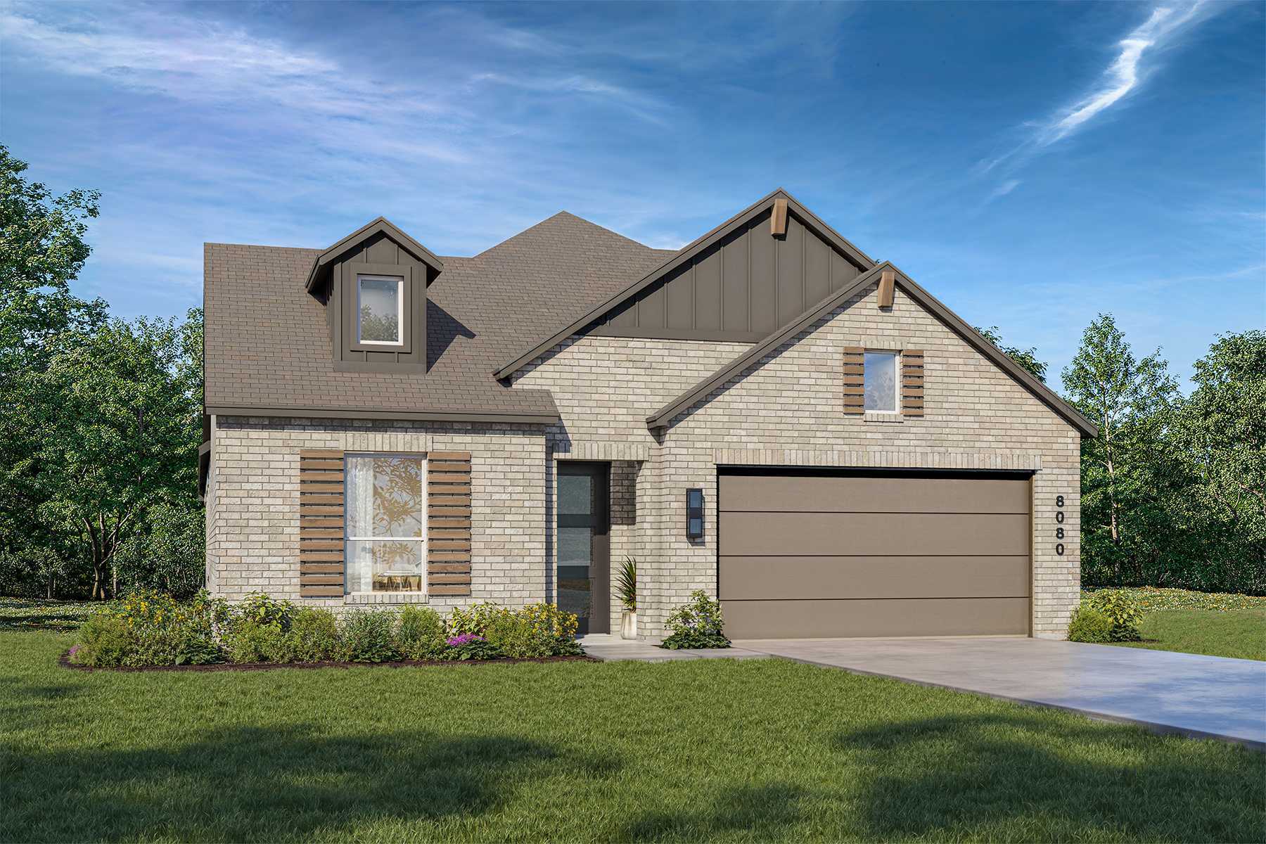 Plan Weston - COLTON: 50ft. lots: Montgomery, Texas - Highland Homes