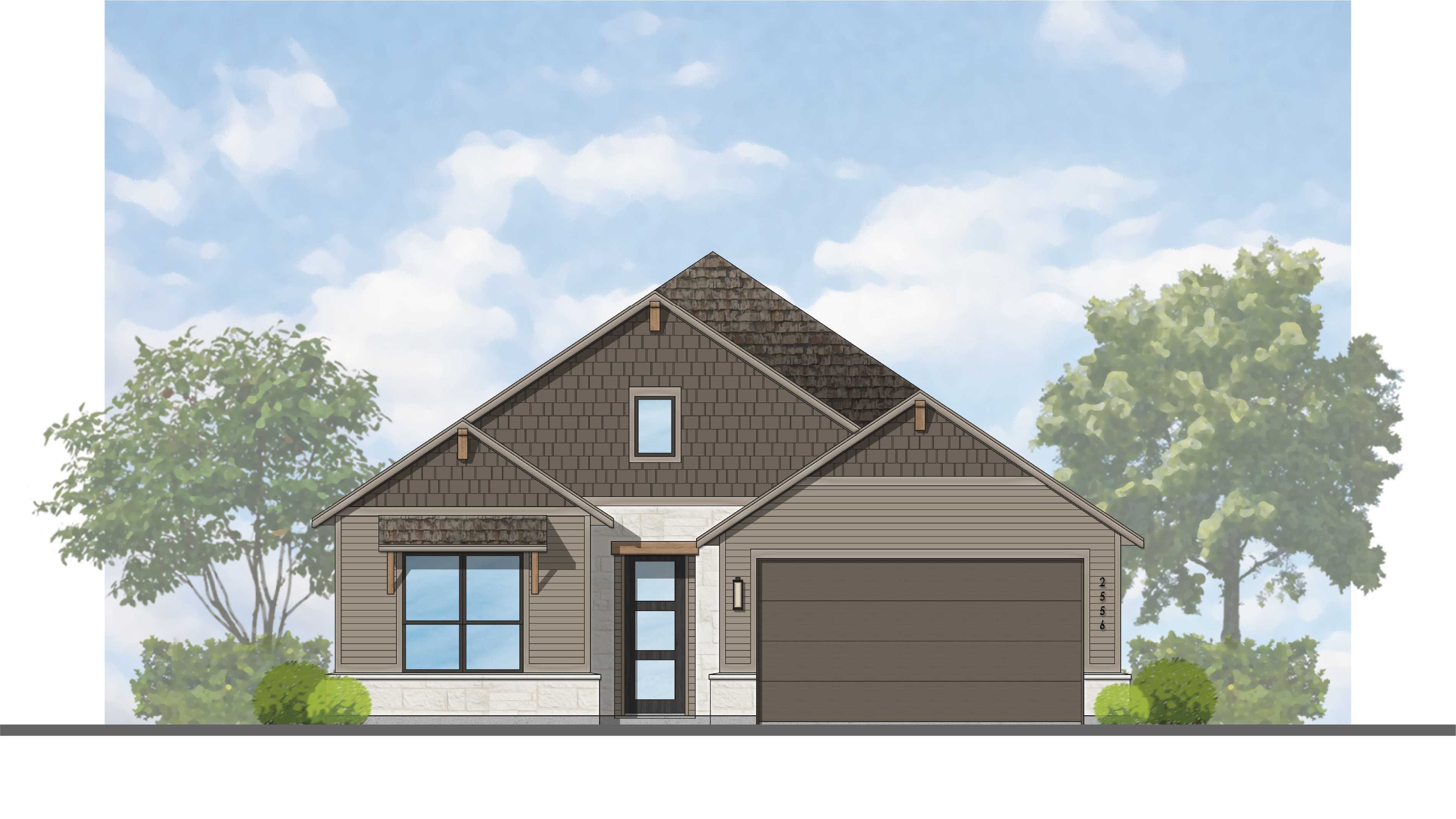 Plan Weston - Lariat: 50ft. lots: Liberty Hill, Texas - Highland Homes