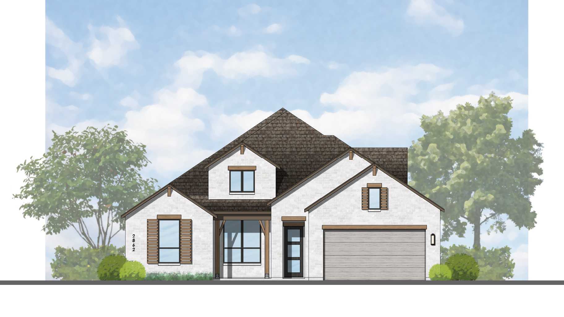 Plan Ramsey - Flora: Hutto, Texas - Highland Homes