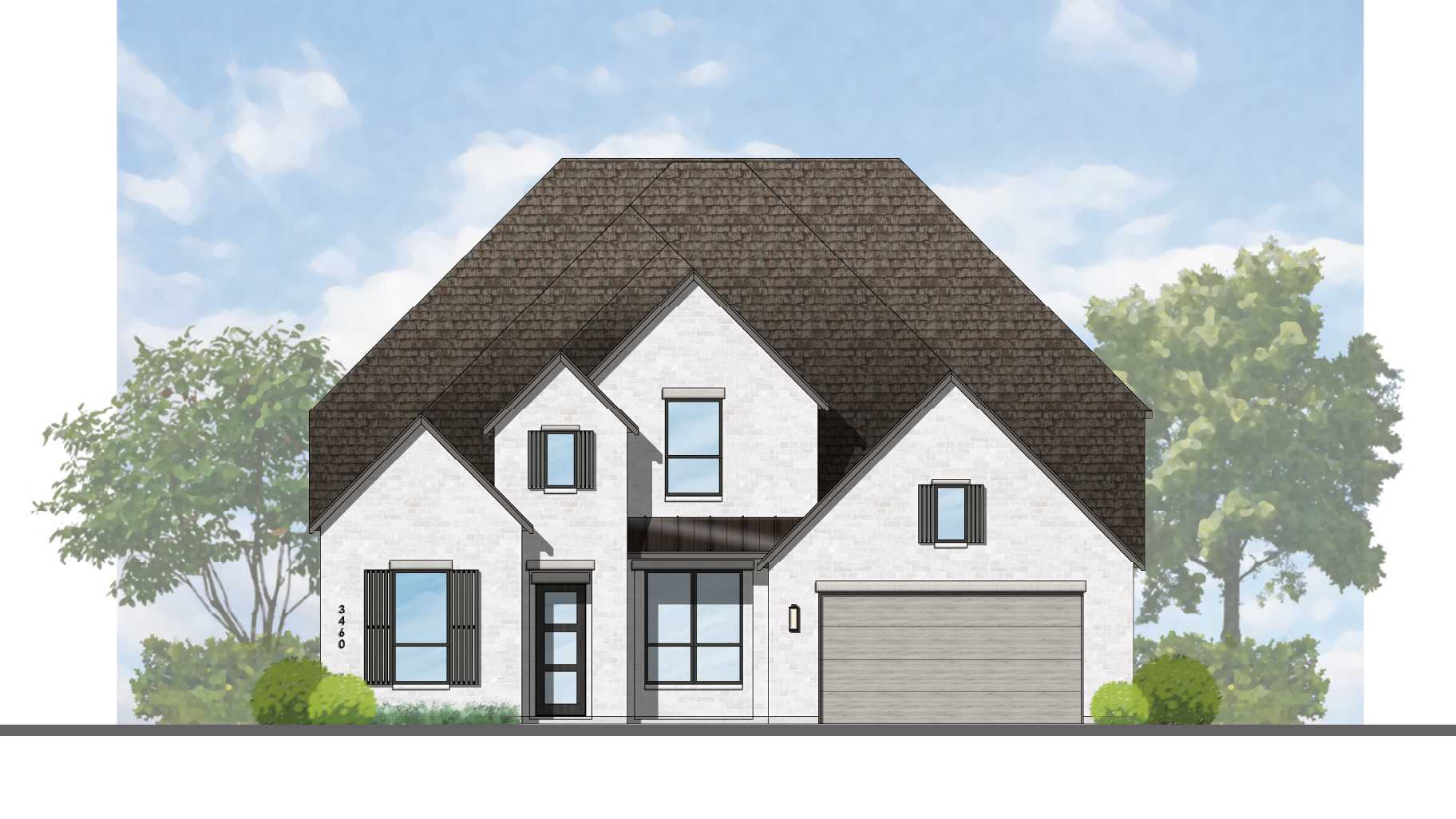 Plan Stanley - Mosaic: 60ft. lots: Prosper, Texas - Highland Homes