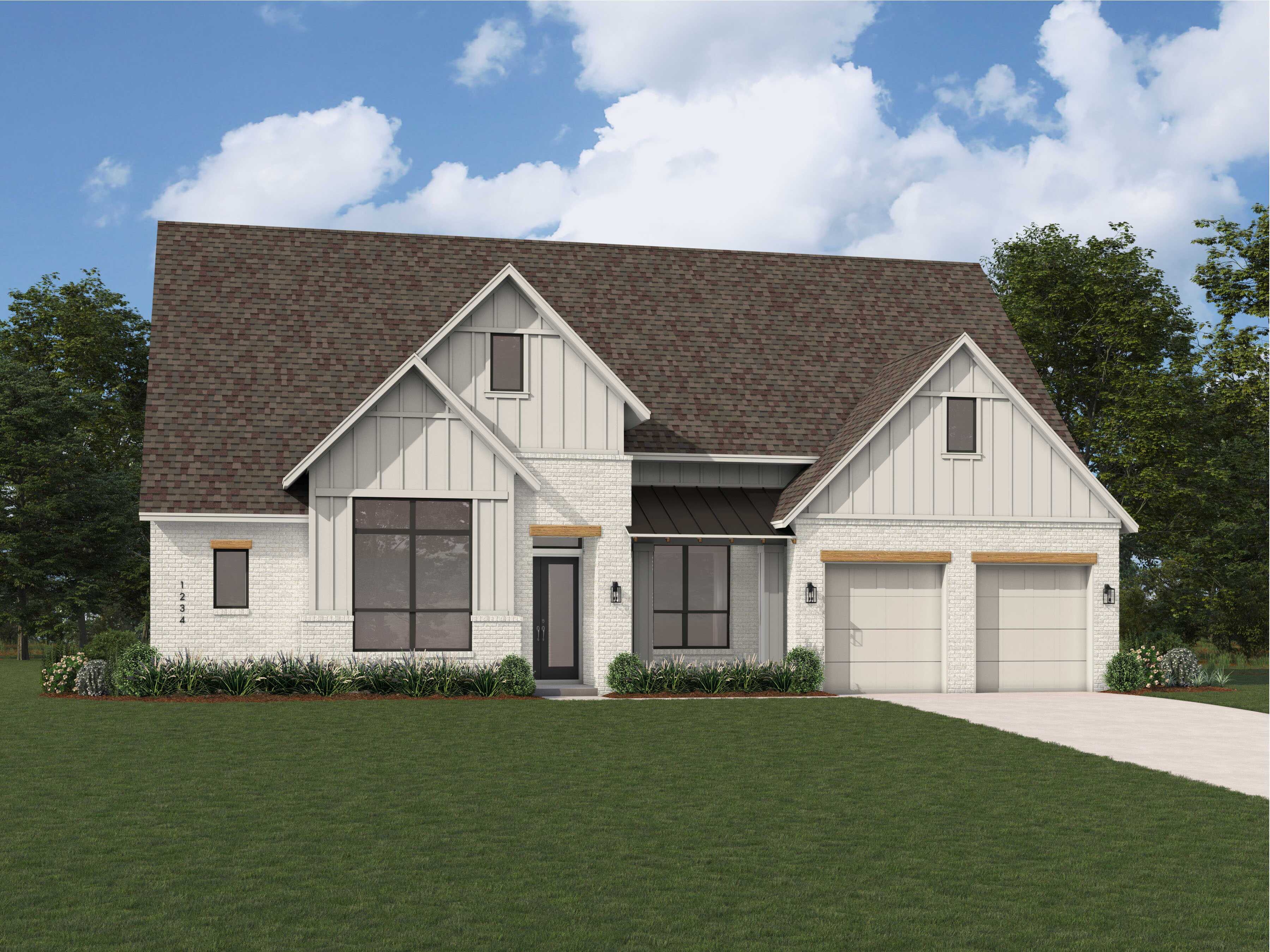 Plan Verona - Furst Ranch: 70ft. lots: Argyle, Texas - Highland Homes