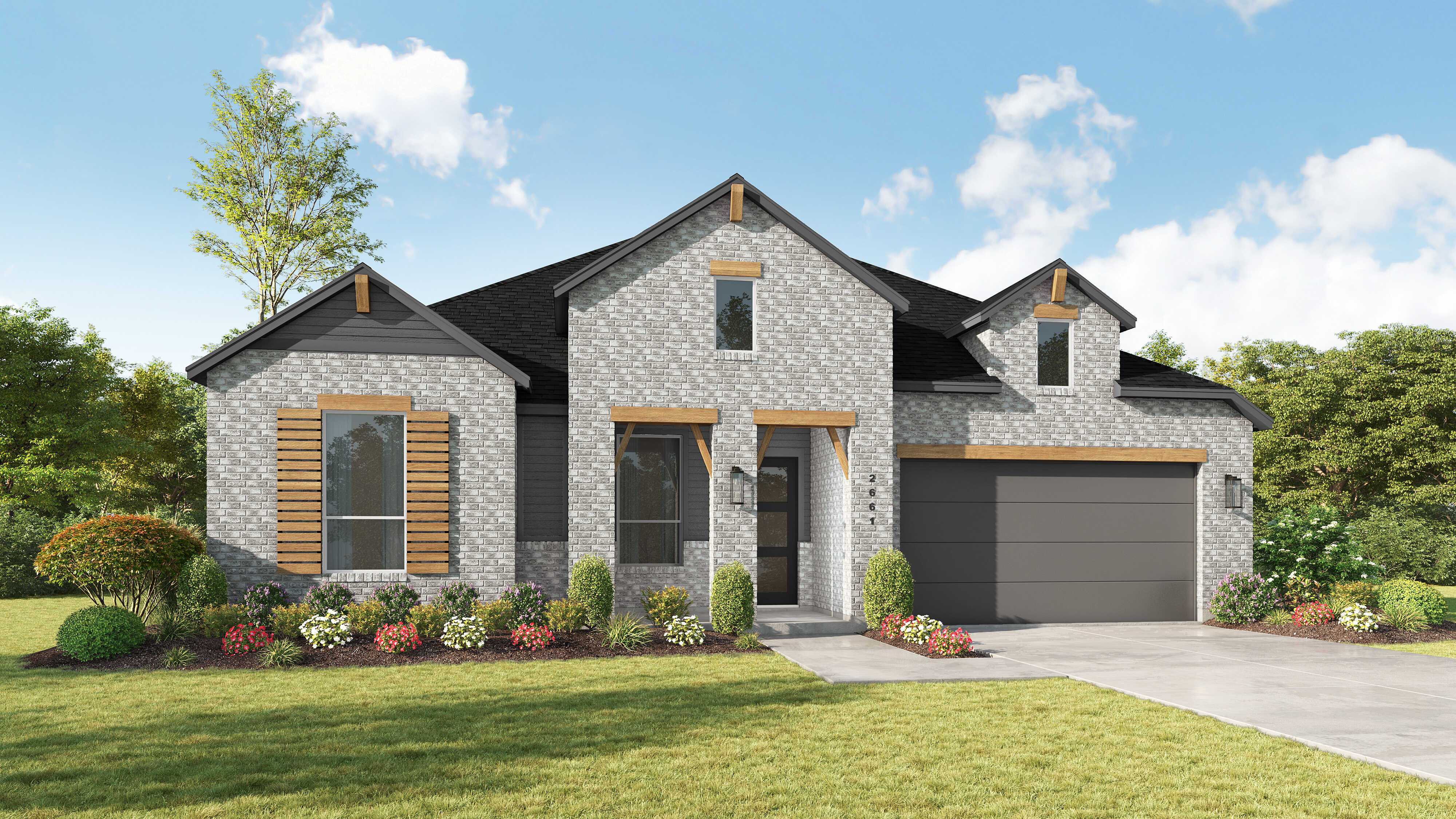Plan Fleetwood - Meraki: 60ft. lots: Forney, Texas - Highland Homes