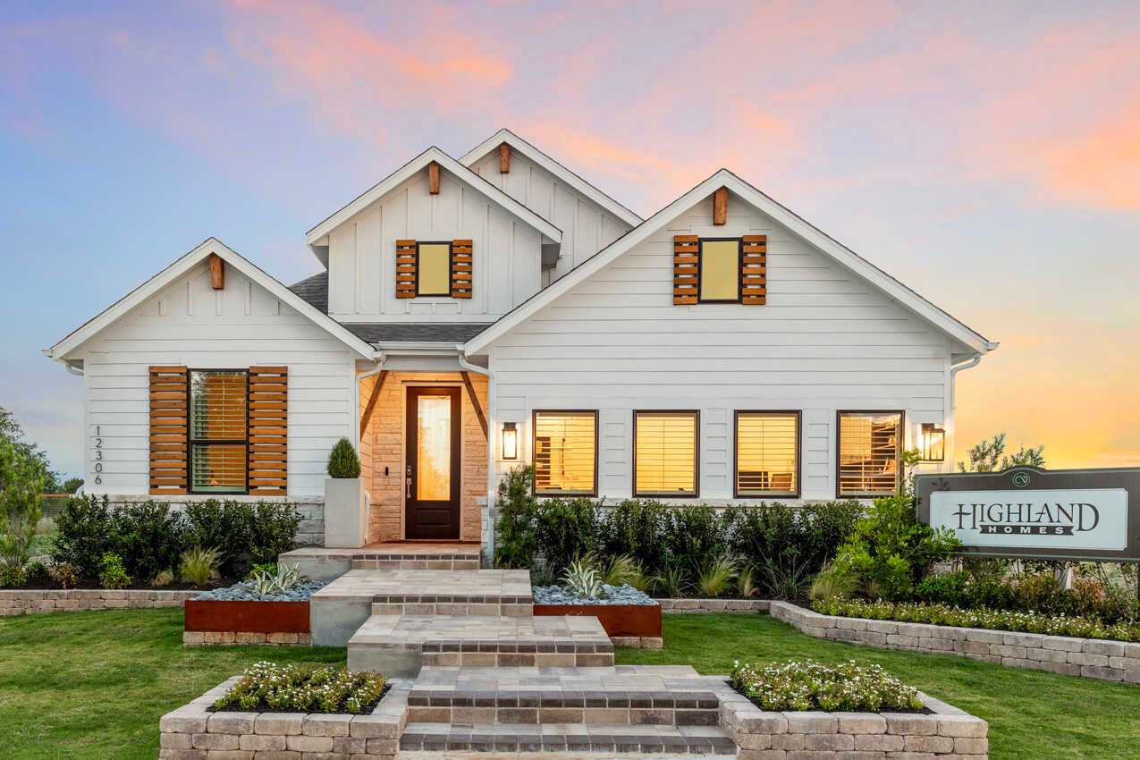 The Crossvine por Highland Homes en San Antonio Texas