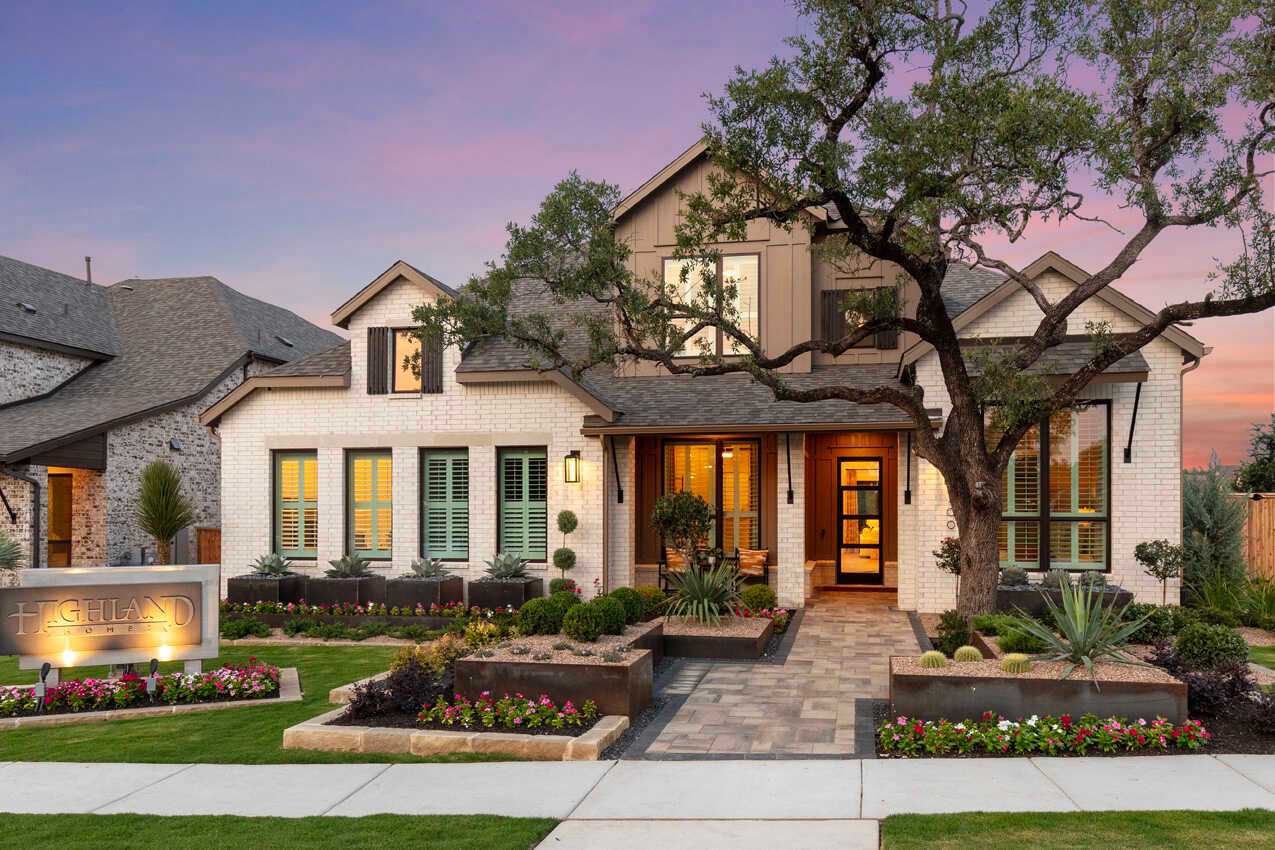 Parkside On The River: 60ft. lots por Highland Homes en Austin Texas
