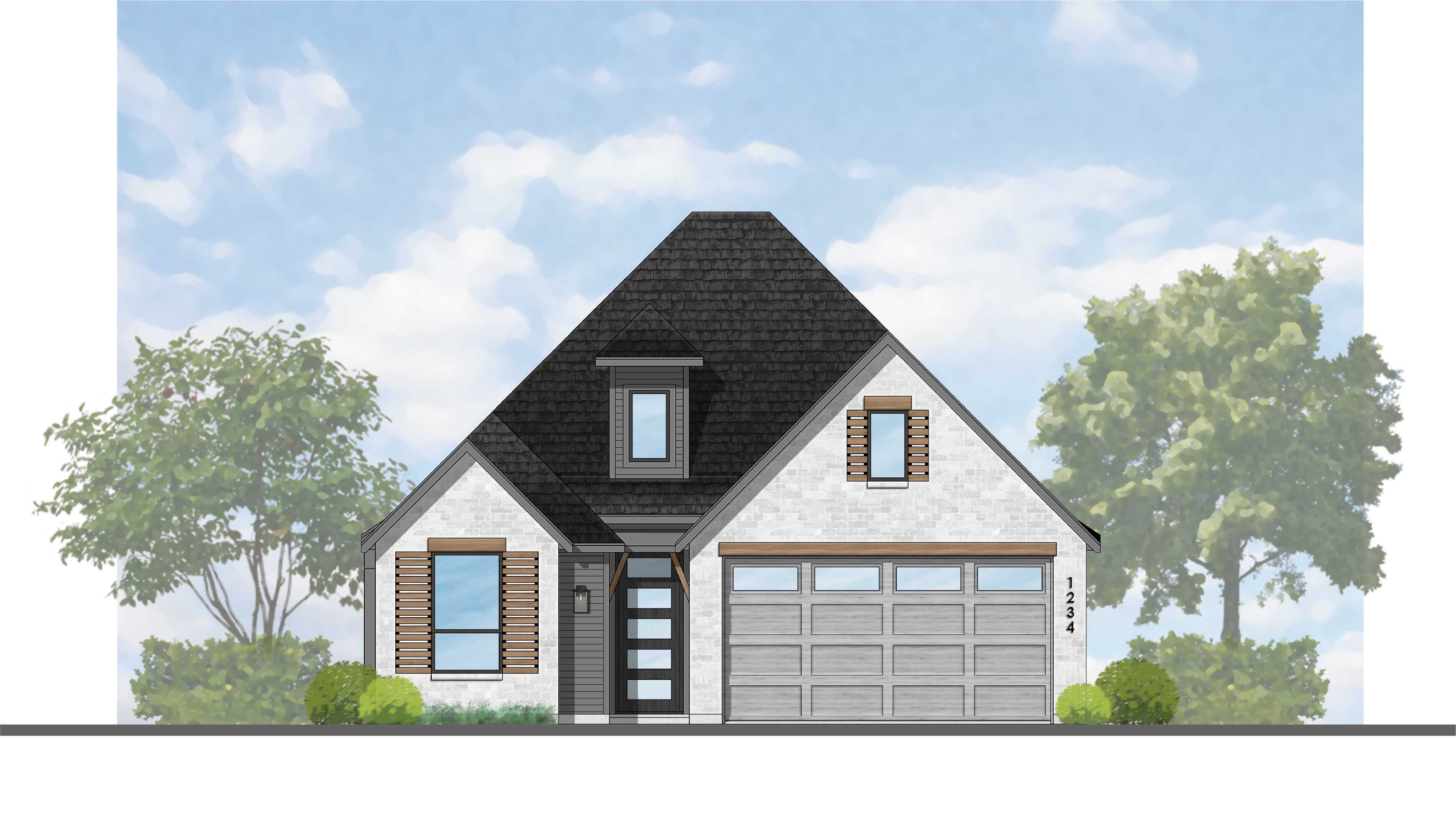 Plan Royce - Treeline: Justin, Texas - Highland Homes