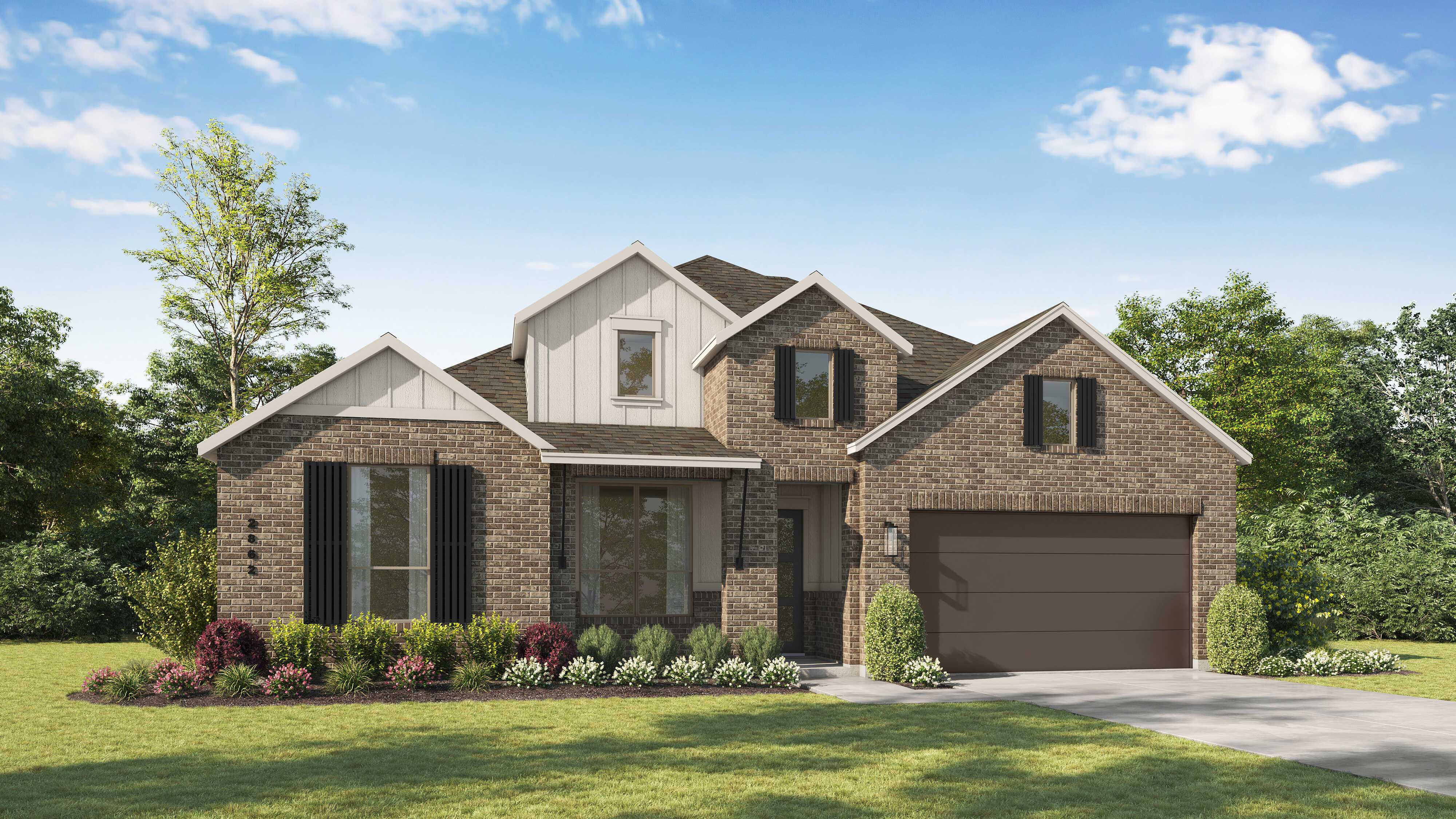 Plan Ramsey - Mosaic: 60ft. lots: Prosper, Texas - Highland Homes