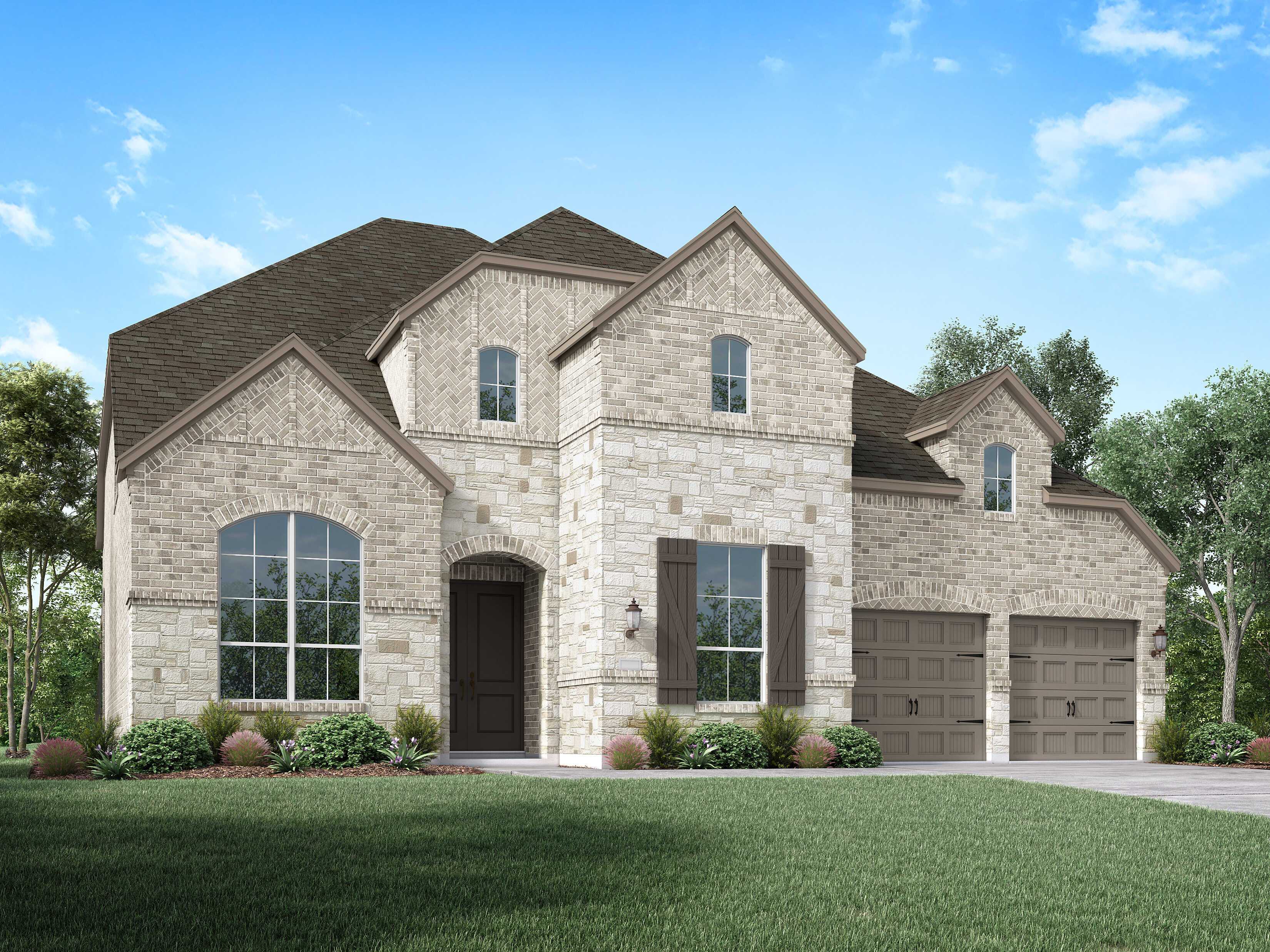 Plan 220 - Parten: 65ft. lots: Austin, Texas - Highland Homes