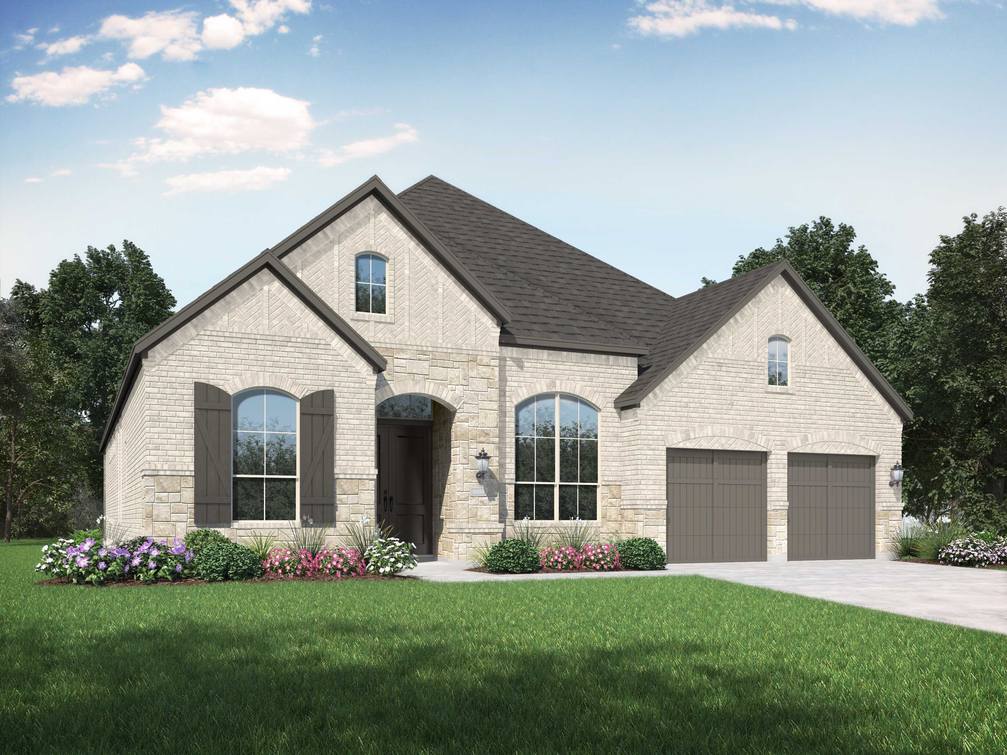 Plan 215 - Hallie's Cove: Schertz, Texas - Highland Homes
