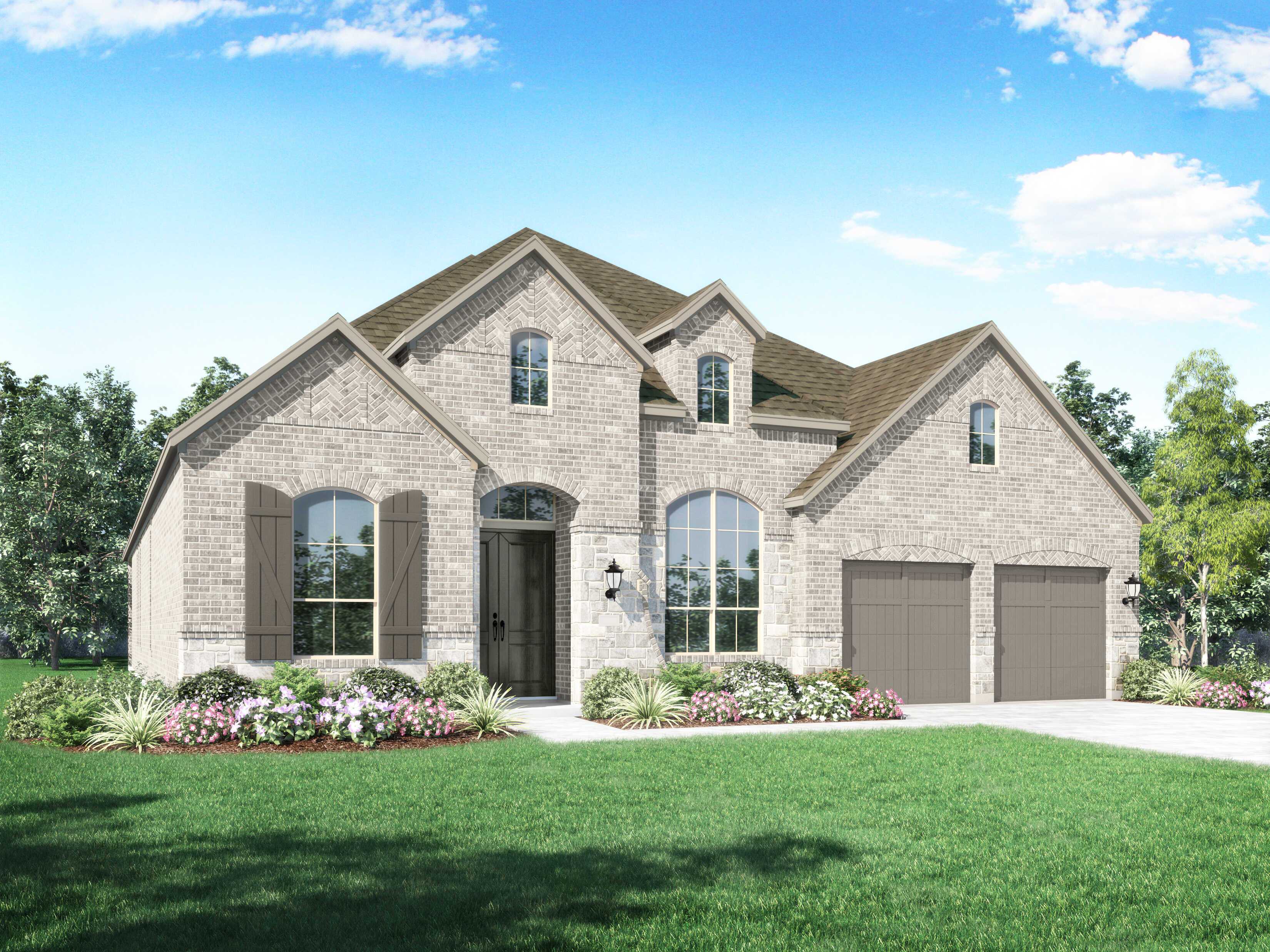 Plan 216 - Parkside On The River: 60ft. lots: Georgetown, Texas - Highland Homes