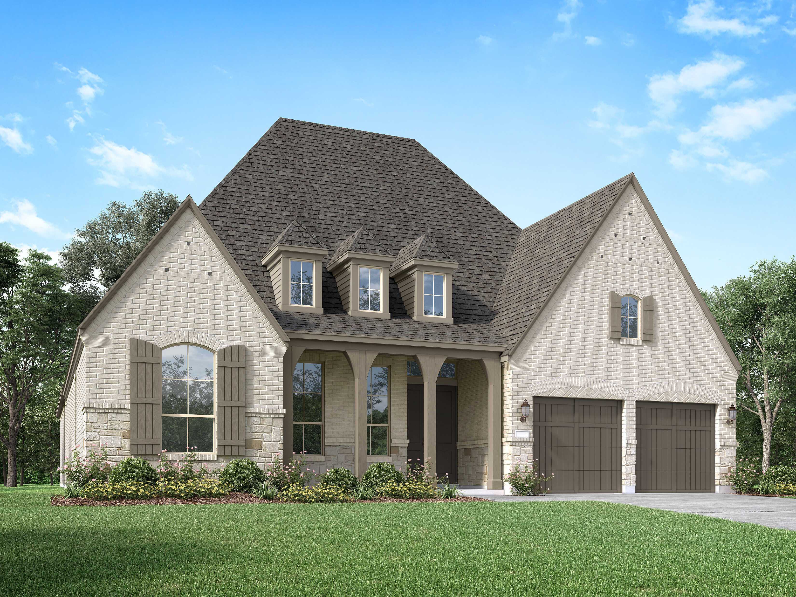 Plan 214 - Sandbrock Ranch: Quick Move-Ins - 60ft. lots: Aubrey, Texas - Highland Homes
