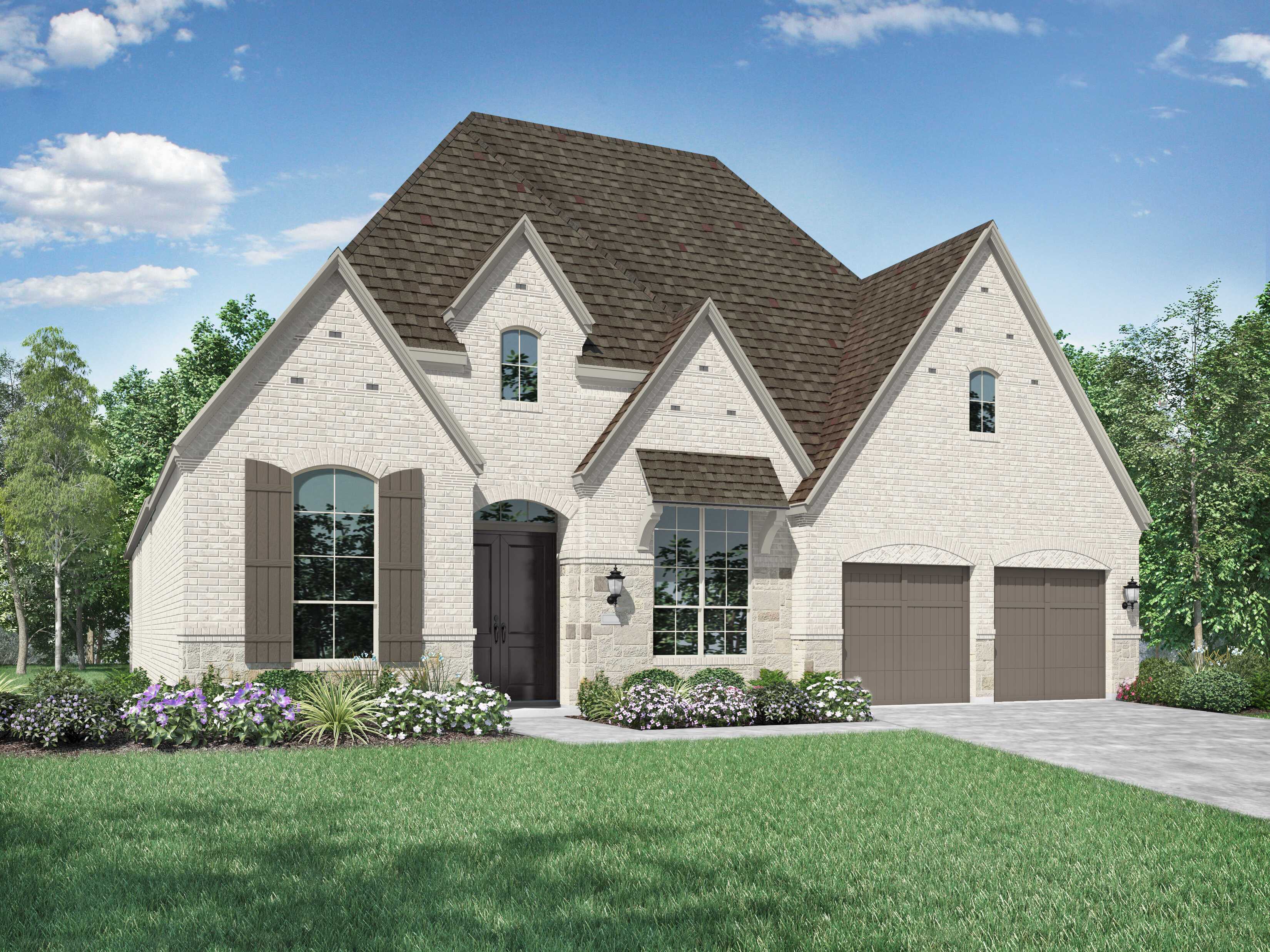 Plan 216 - Sandbrock Ranch: Quick Move-Ins - 60ft. lots: Aubrey, Texas - Highland Homes
