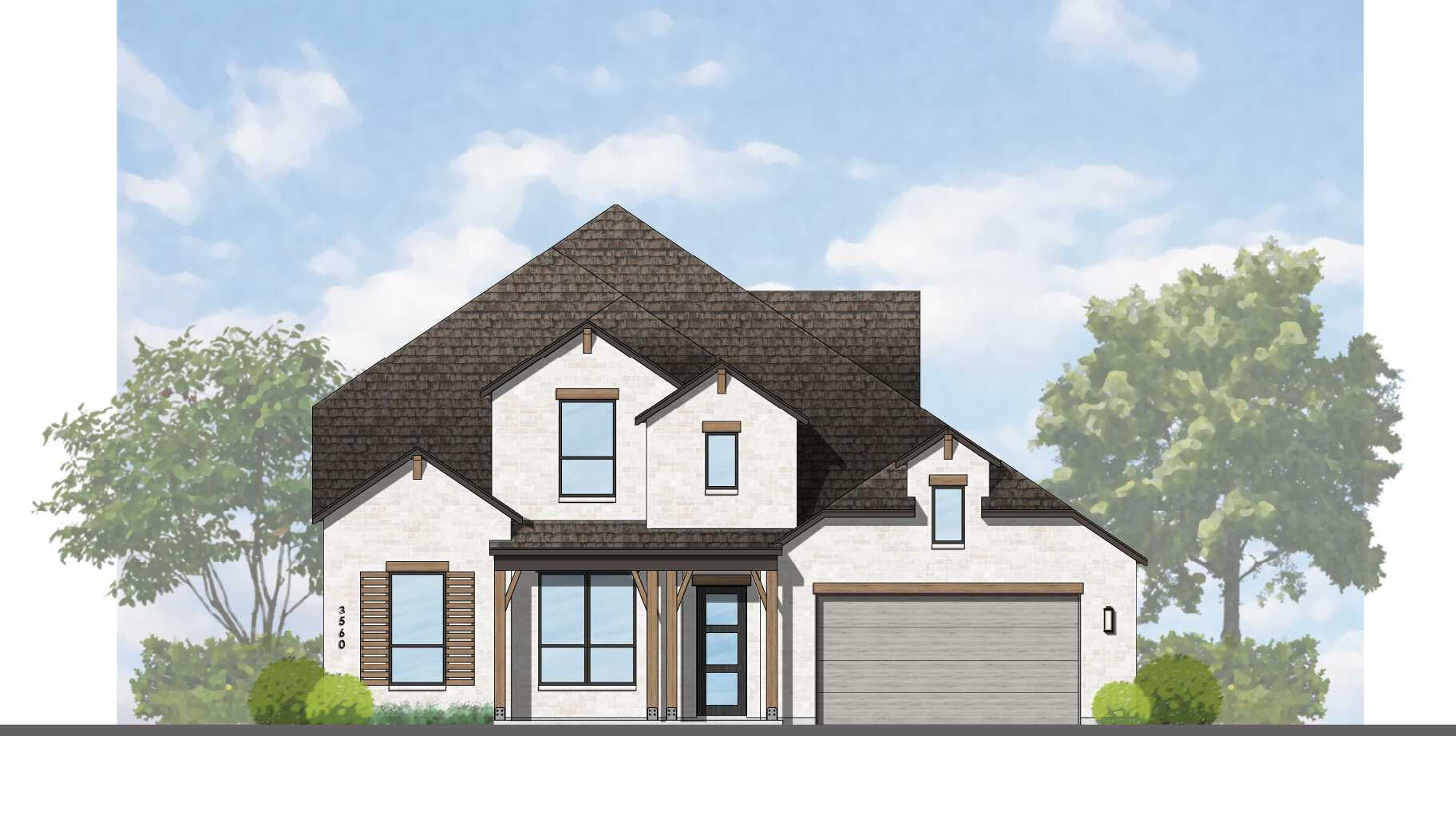 Plan Telford - Flora: Hutto, Texas - Highland Homes