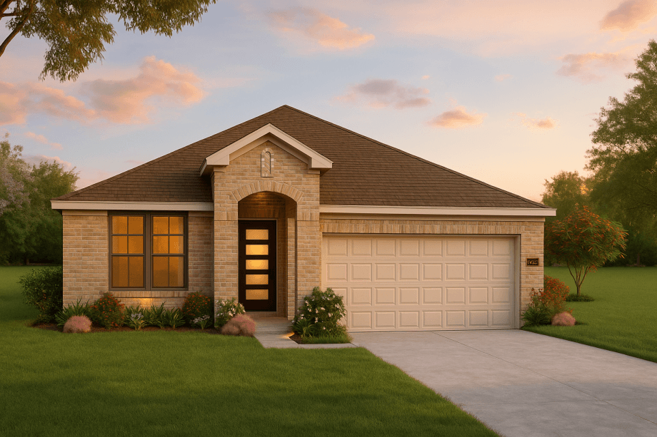 Emory II - Burgess Meadows: Cleburne, Texas - HistoryMaker Homes   