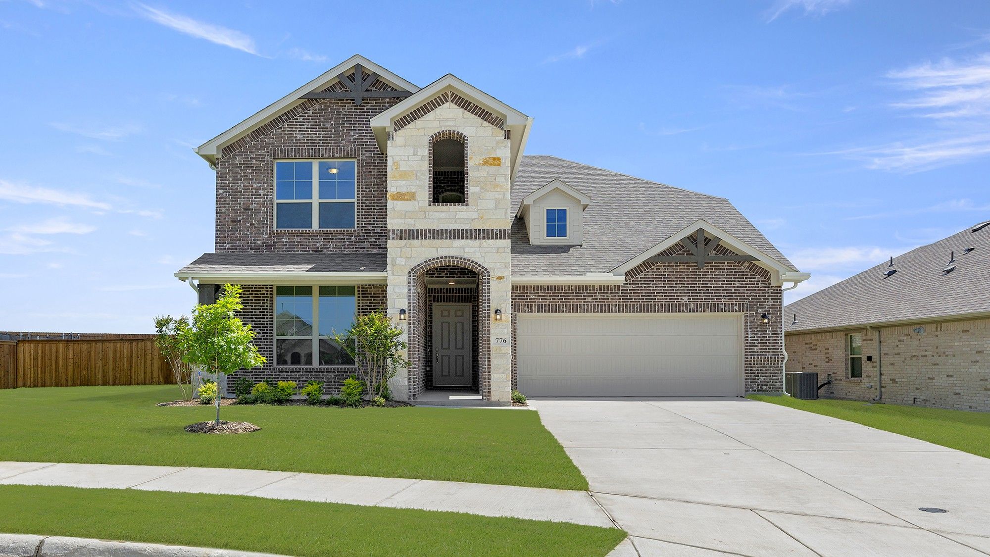 Ironwood II - Elevon: Lavon, Texas - HistoryMaker Homes   