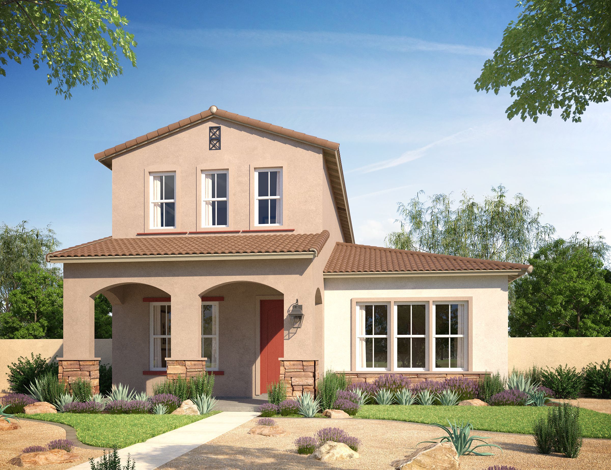 Oasis A - Desert Color Single Family: St George, Utah - Holmes Homes