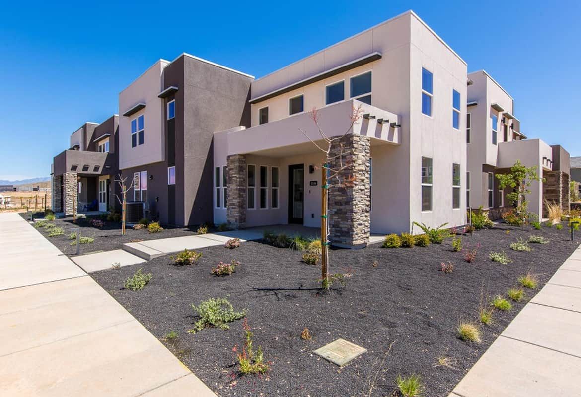 Mews Sunburst - Desert Color Townhomes: Sandy, Utah - Holmes Homes