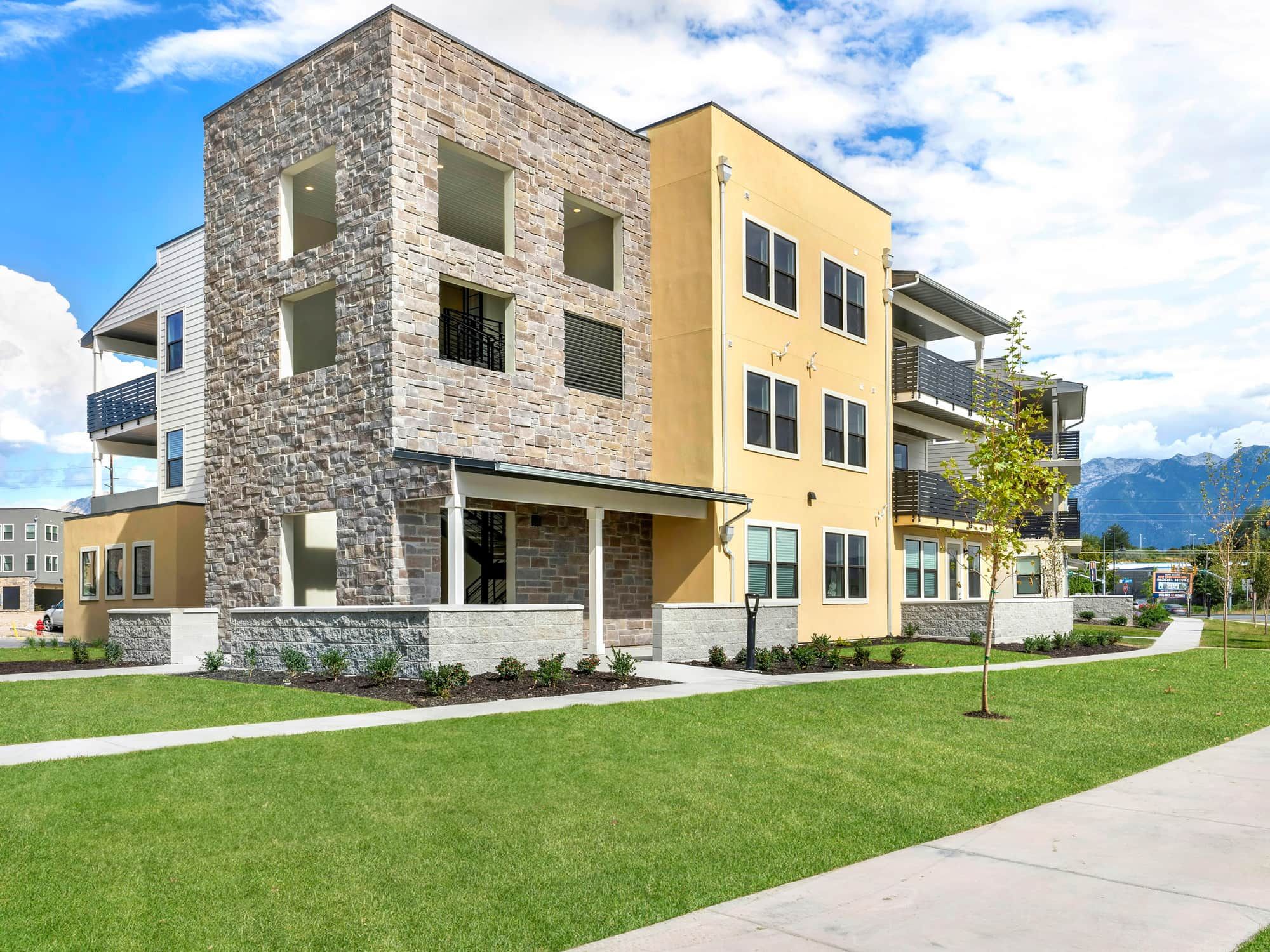 Building Type 01 - Plan 3 - Jordan Heights at View 78: Midvale, Utah - Holmes Homes