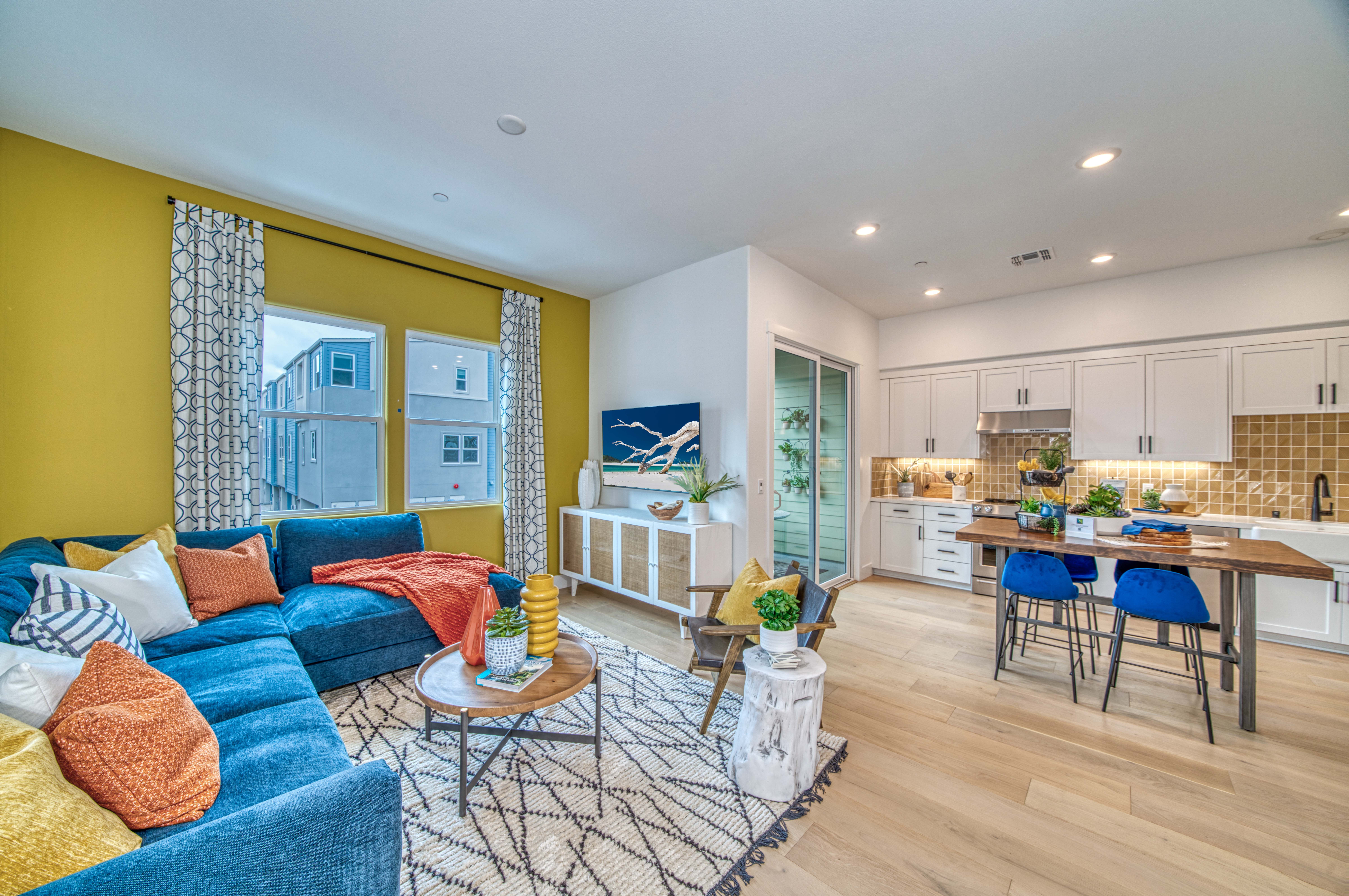 HayPark Plan 2 - SoMi Townhomes and Condominiums: Hayward, California - Homes Built For America