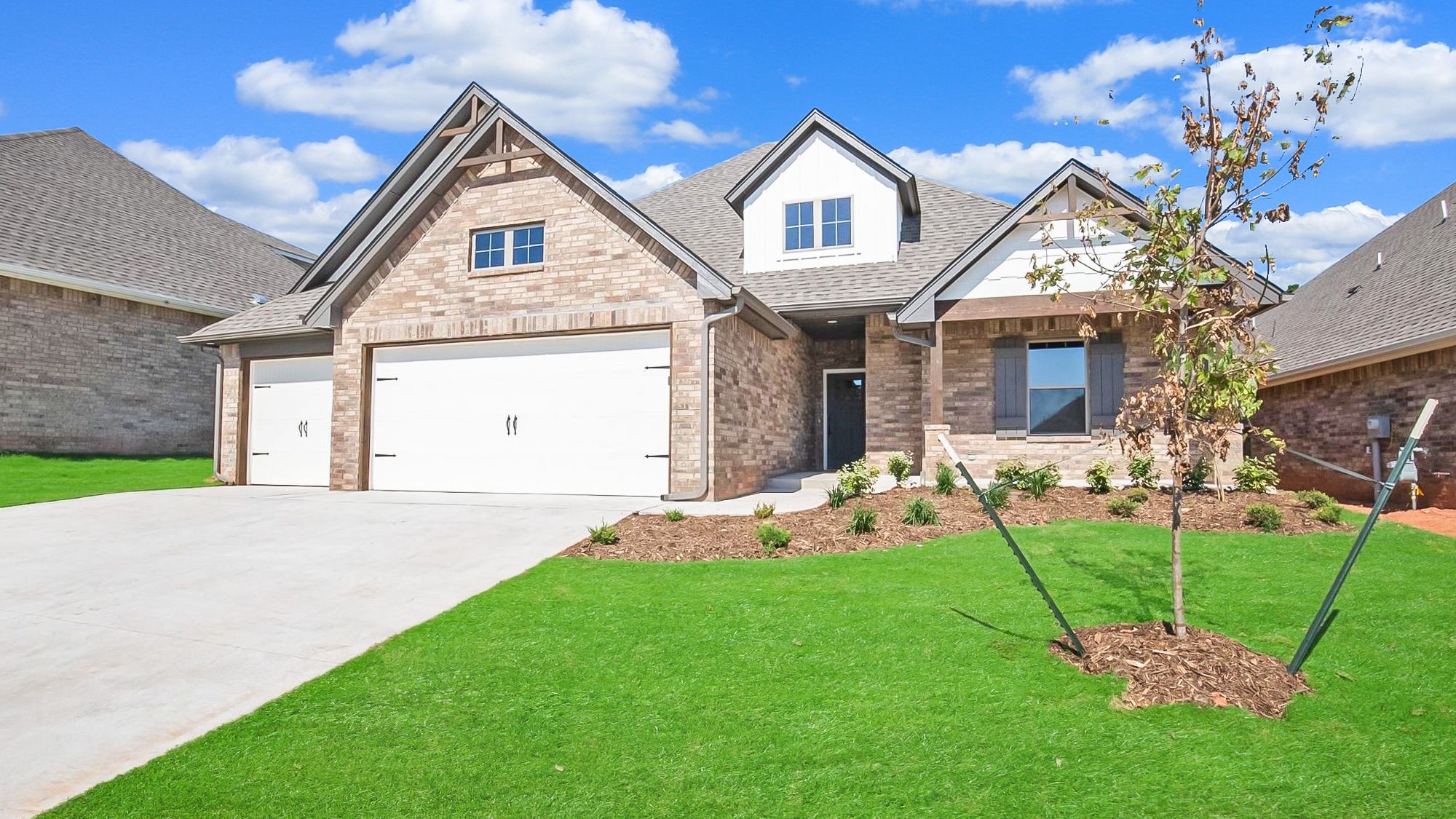 Blue Spruce Bonus Room 2 Plus - Sunset Ridge: Guthrie, Oklahoma - Homes By Taber