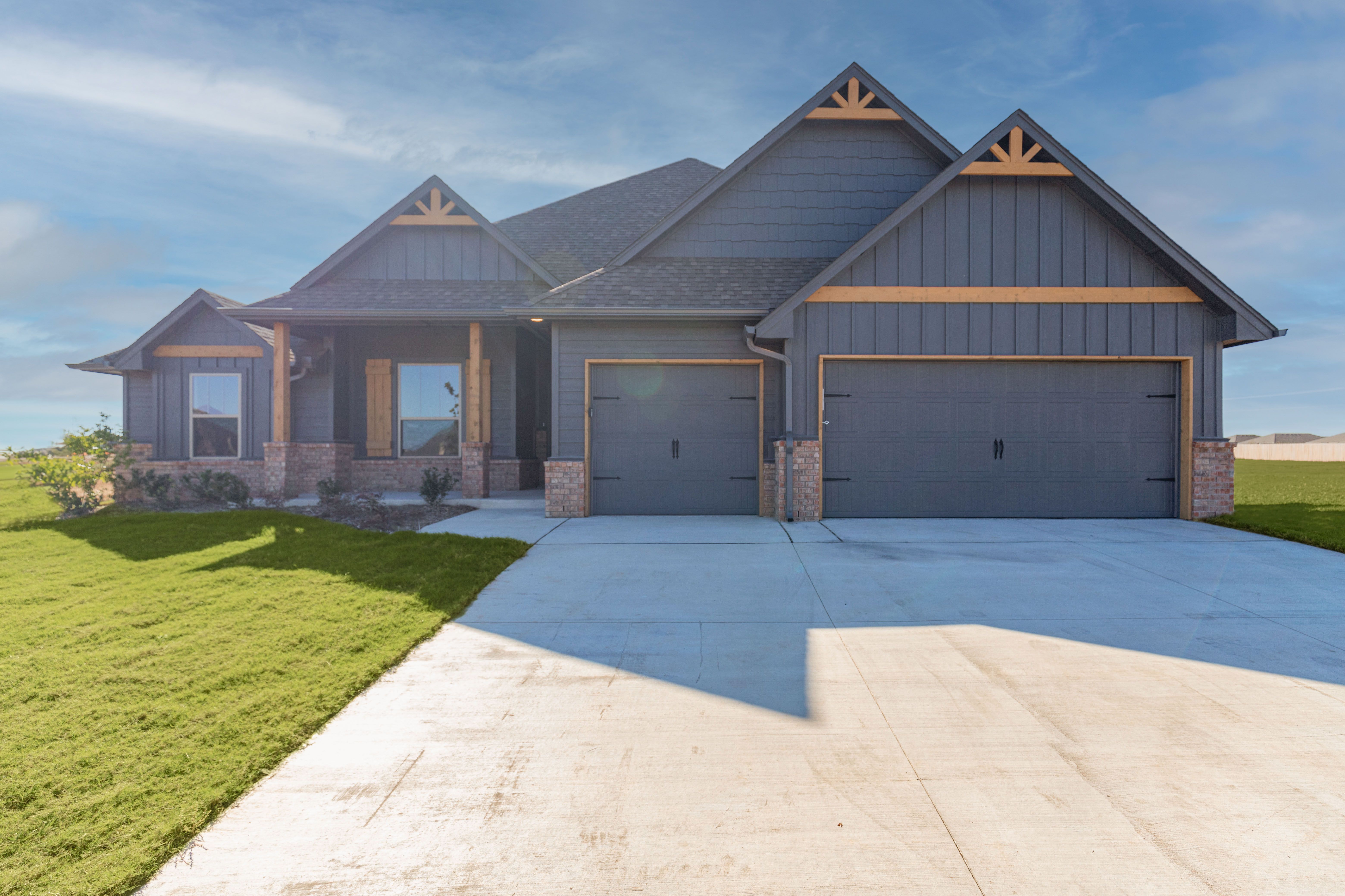 Cornerstone Half Bath - 74 Crossing: Guthrie, Oklahoma - Homes By Taber