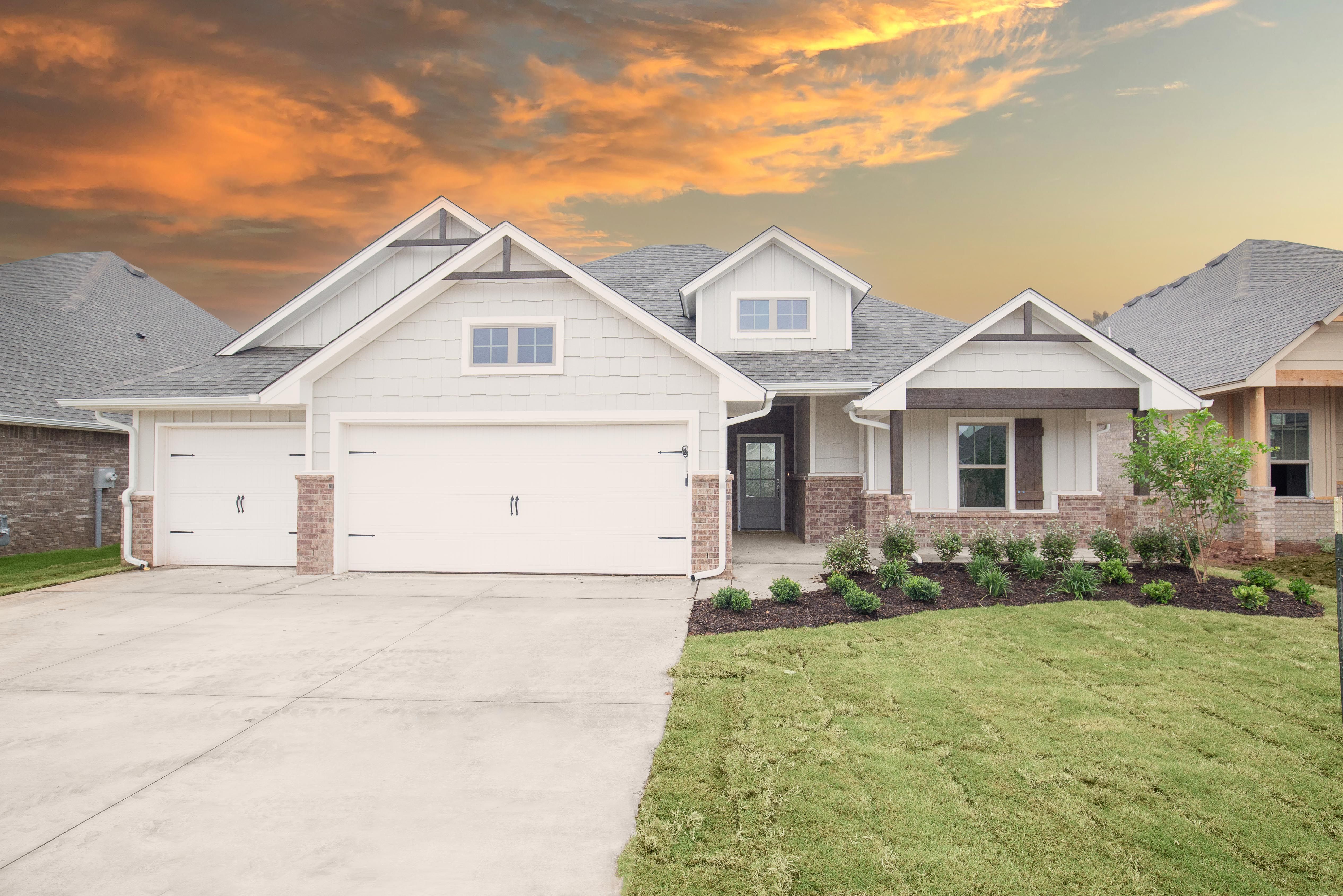 Blue Spruce Plus - 74 Crossing: Guthrie, Oklahoma - Homes By Taber