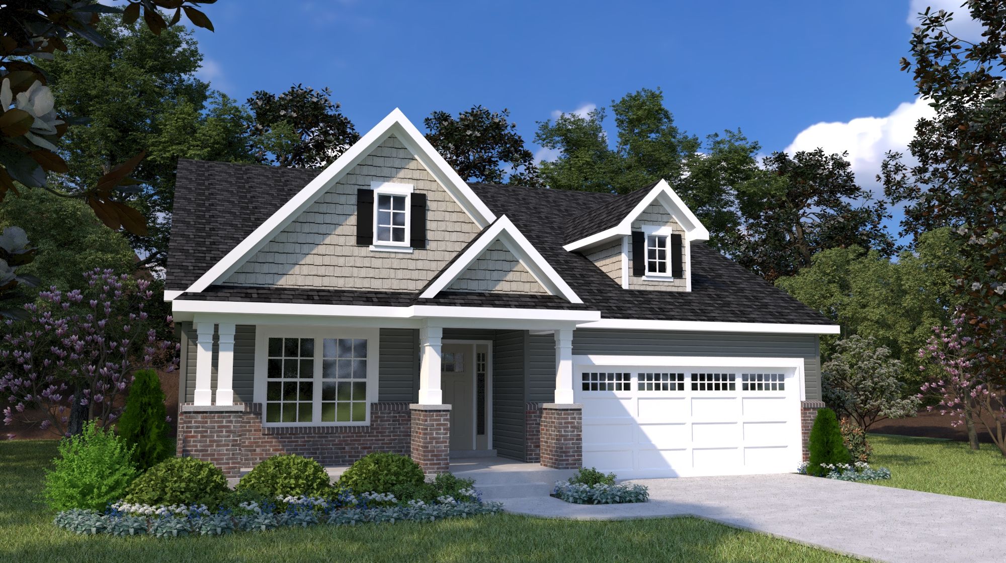 Magnolia - The Estates at Huntleigh Ridge by Houston Homes: Wentzville, Missouri - Houston Homes LLC