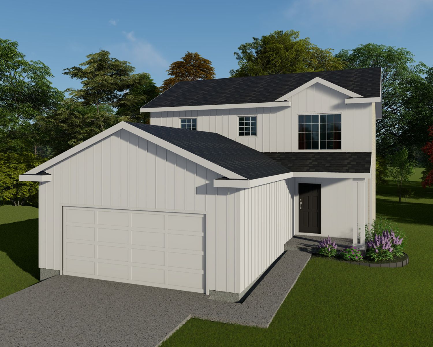 Grover Woods por Hubbell Homes en Des Moines Iowa