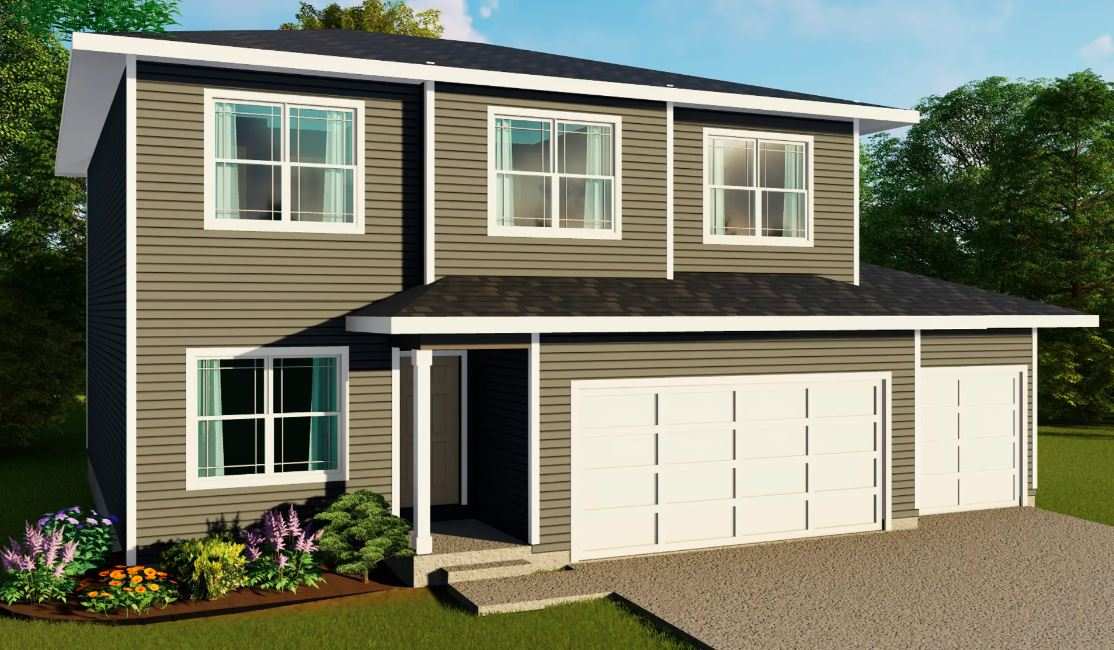 Heritage Park at Prairie Trail por Hubbell Homes en Des Moines Iowa