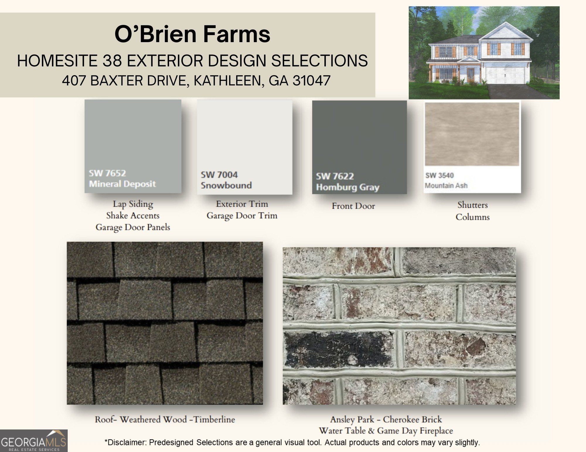 Cannaberra - O’Brien Farms: Kathleen, Georgia - Hughston Homes