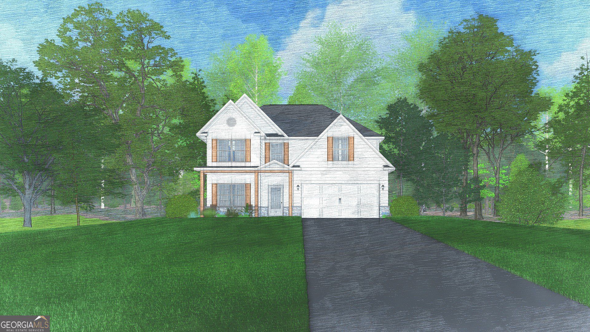 Hawthorn - Bryant Lake: Lagrange, Georgia - Hughston Homes