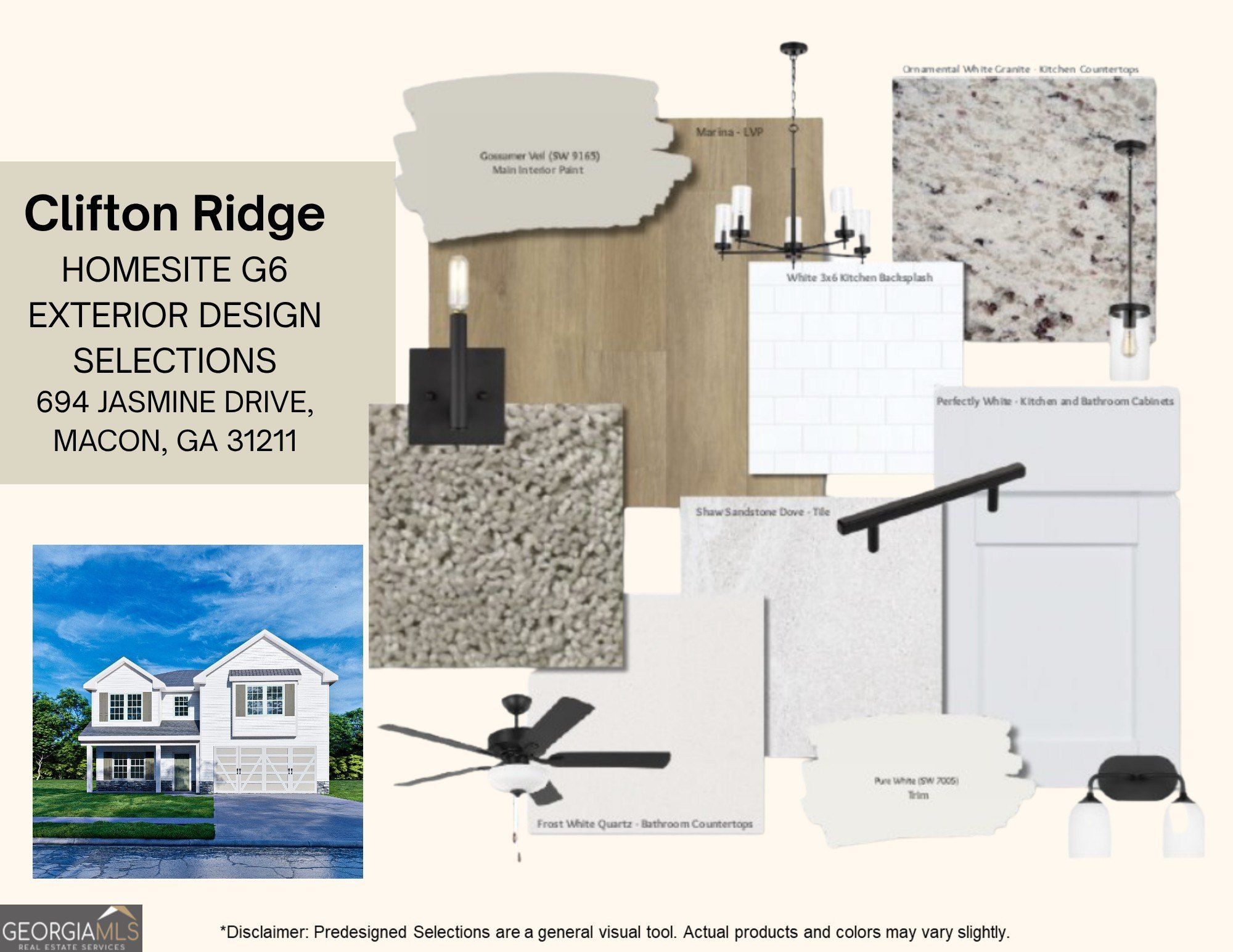 Delilah - Clifton Ridge: Macon, Georgia - Hughston Homes