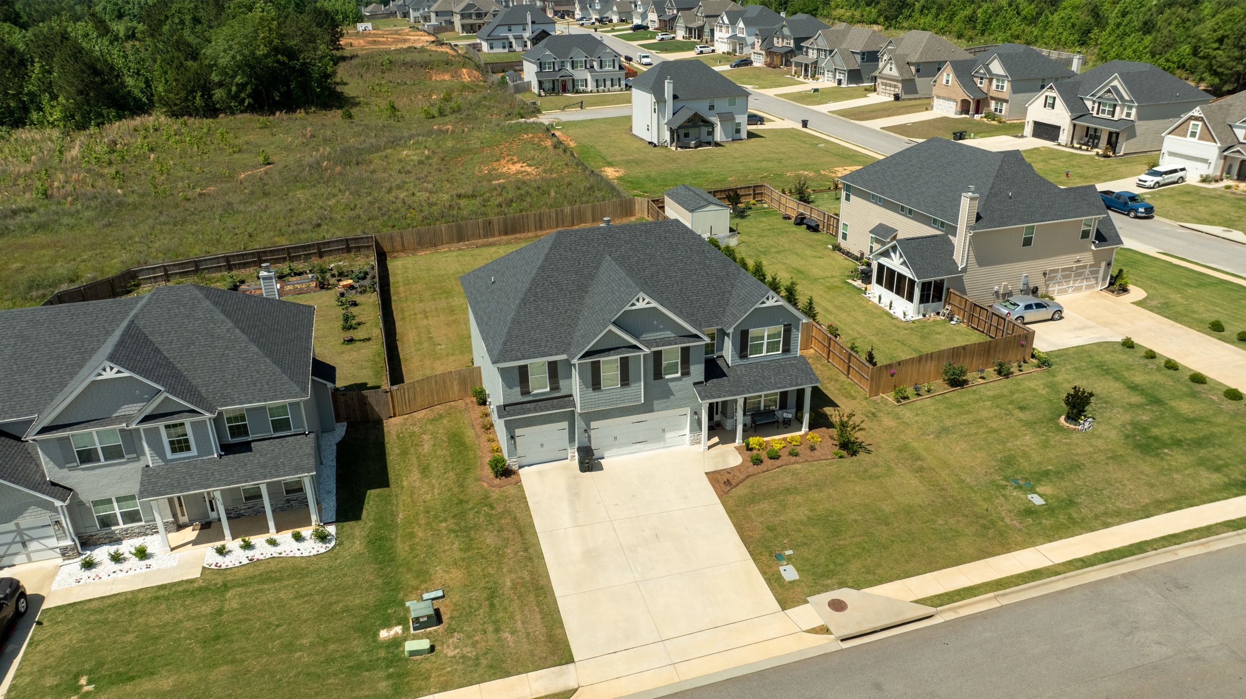 Wyndham Village por Hughston Homes en Auburn-Opelika Alabama