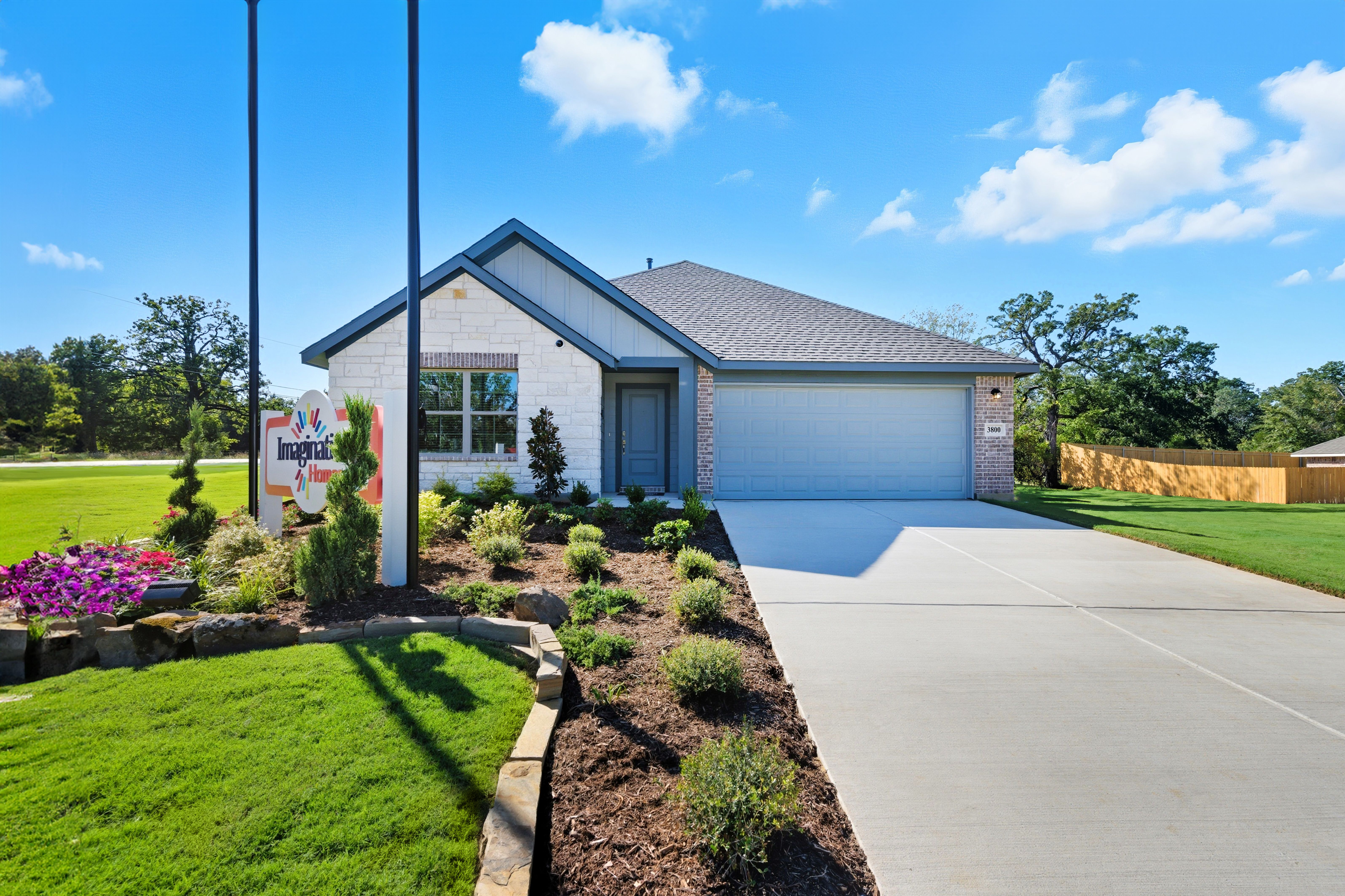 Rose Hill por Imagination Homes en Sherman-Denison Texas