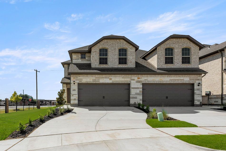 Palestine - Main Street Village: Mansfield, Texas - Impression Homes