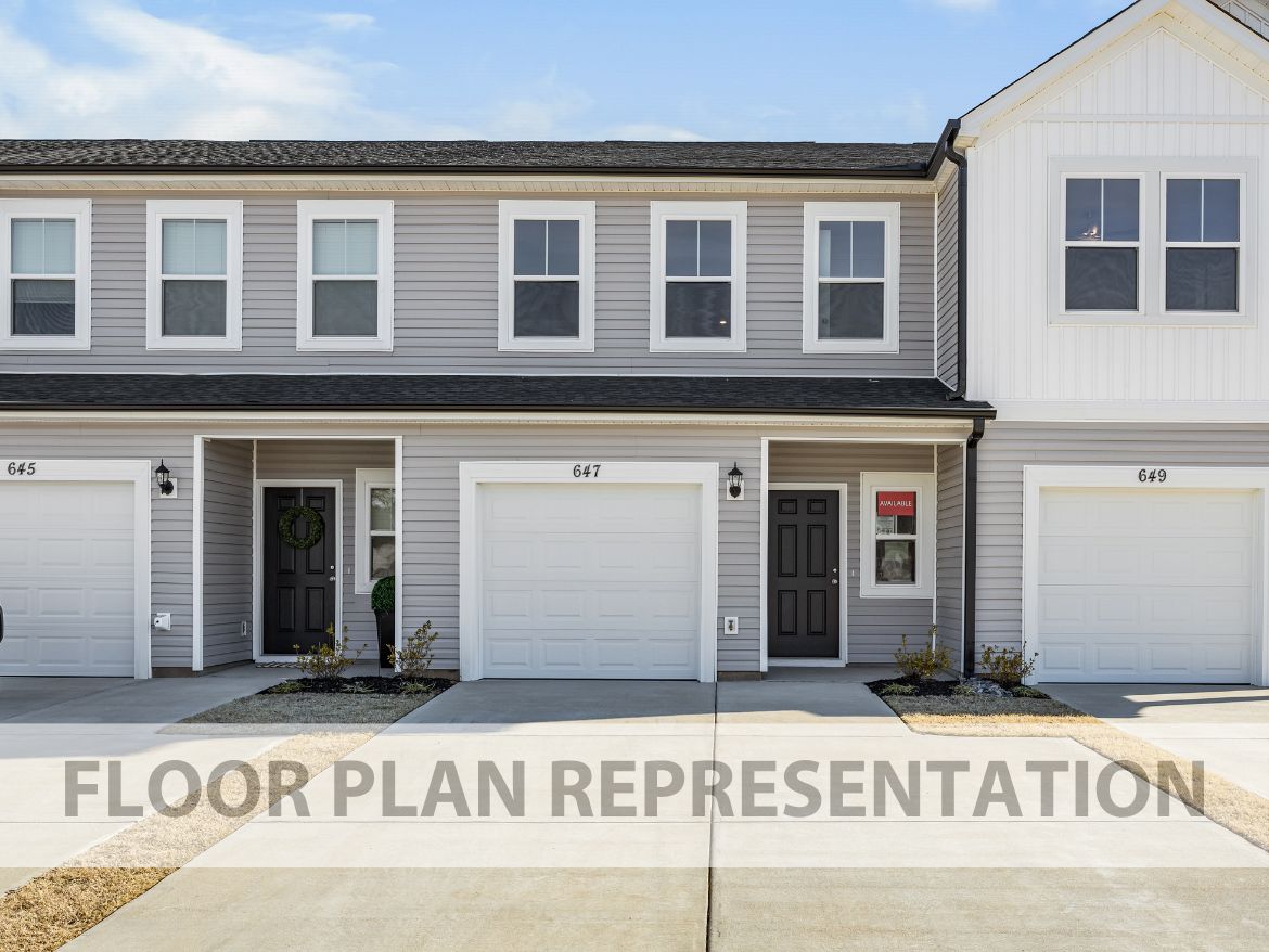 Griffin 2-Bedroom - Caroleton Townhomes: Grovetown, Georgia - Ivey Residential