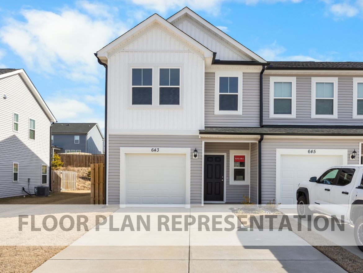 Griffin 3-Bedroom - Caroleton Townhomes: Grovetown, Georgia - Ivey Residential