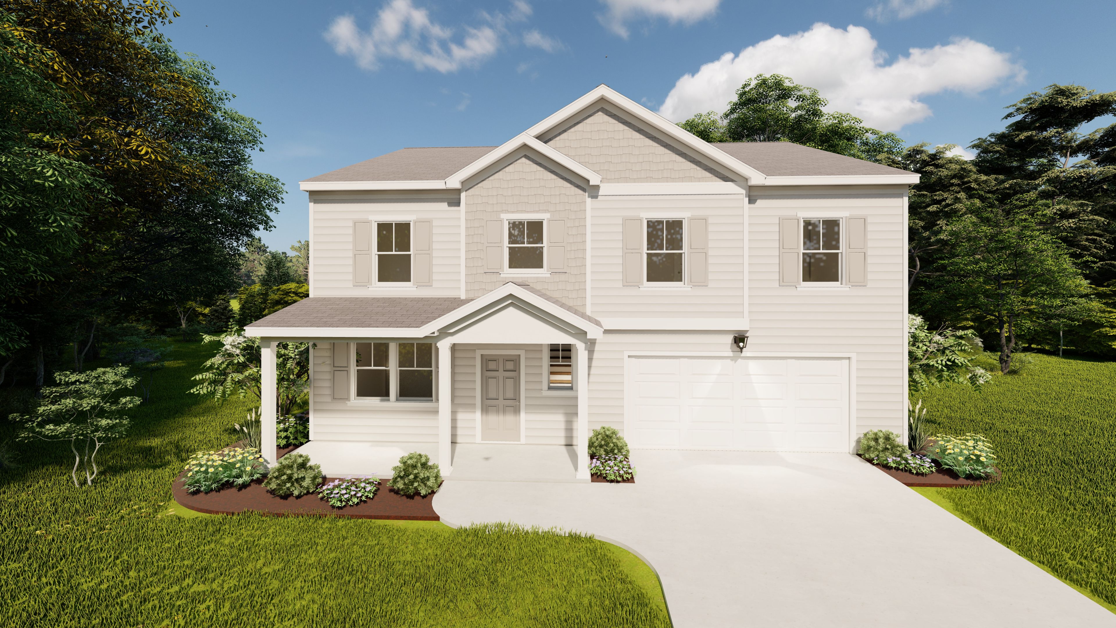 Declaration Homes por Ivey Residential en Augusta Georgia